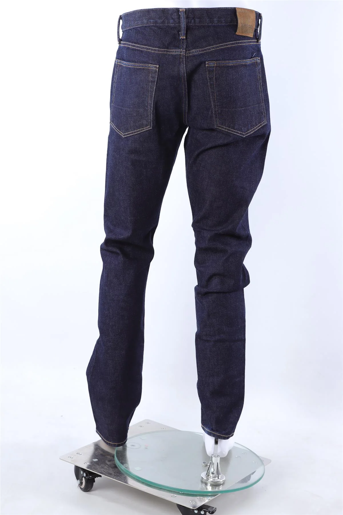 TOM FORD BLUE MEN'S SLIM FIT JEANS UK/US W36 - Image 4
