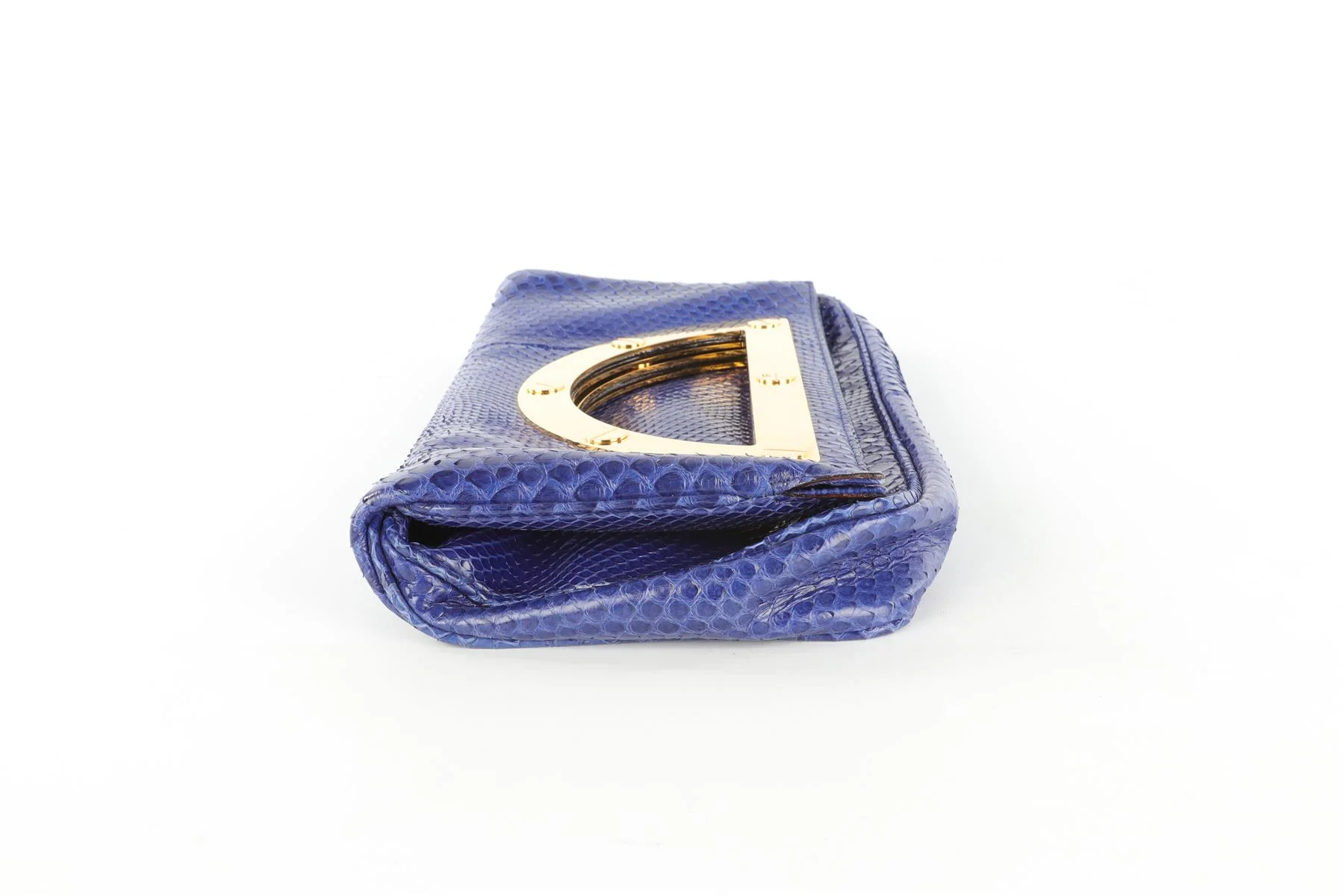 TOM FORD BLUE PYTHON CLUTCH - Image 4