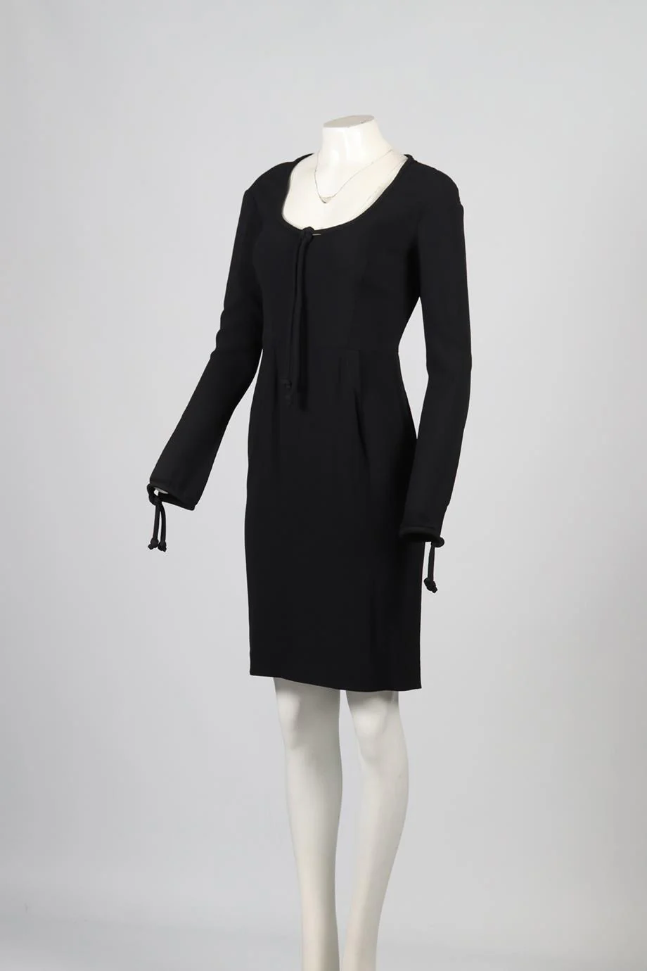 TOM FORD CREPE MINI DRESS IT 42 UK 10 - Image 3