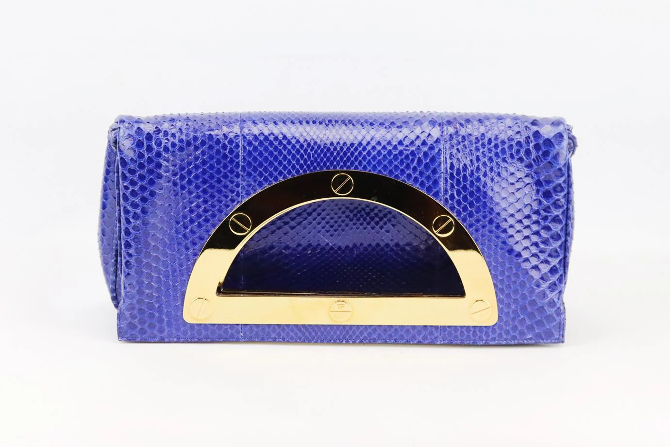 TOM FORD EMBELLISHED PYTHON CLUTCH - Image 2