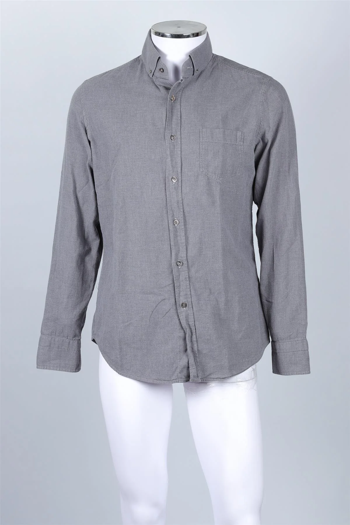 TOM FORD GREY MEN'S COTTON SHIRT UK/US CHEST 40 - Image 2