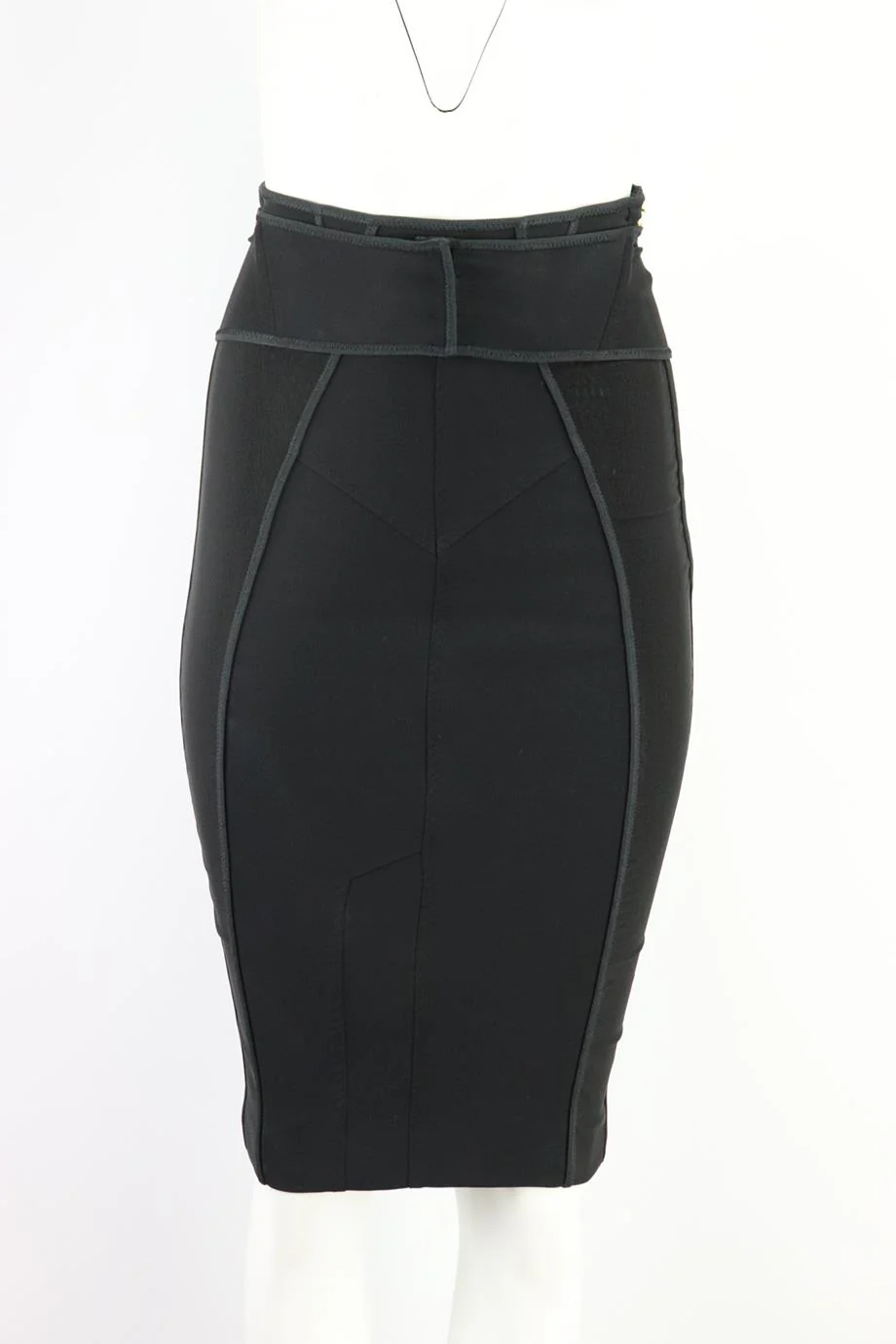 TOM FORD MESH AND JERSEY SKIRT IT 36 UK 4 - Image 2