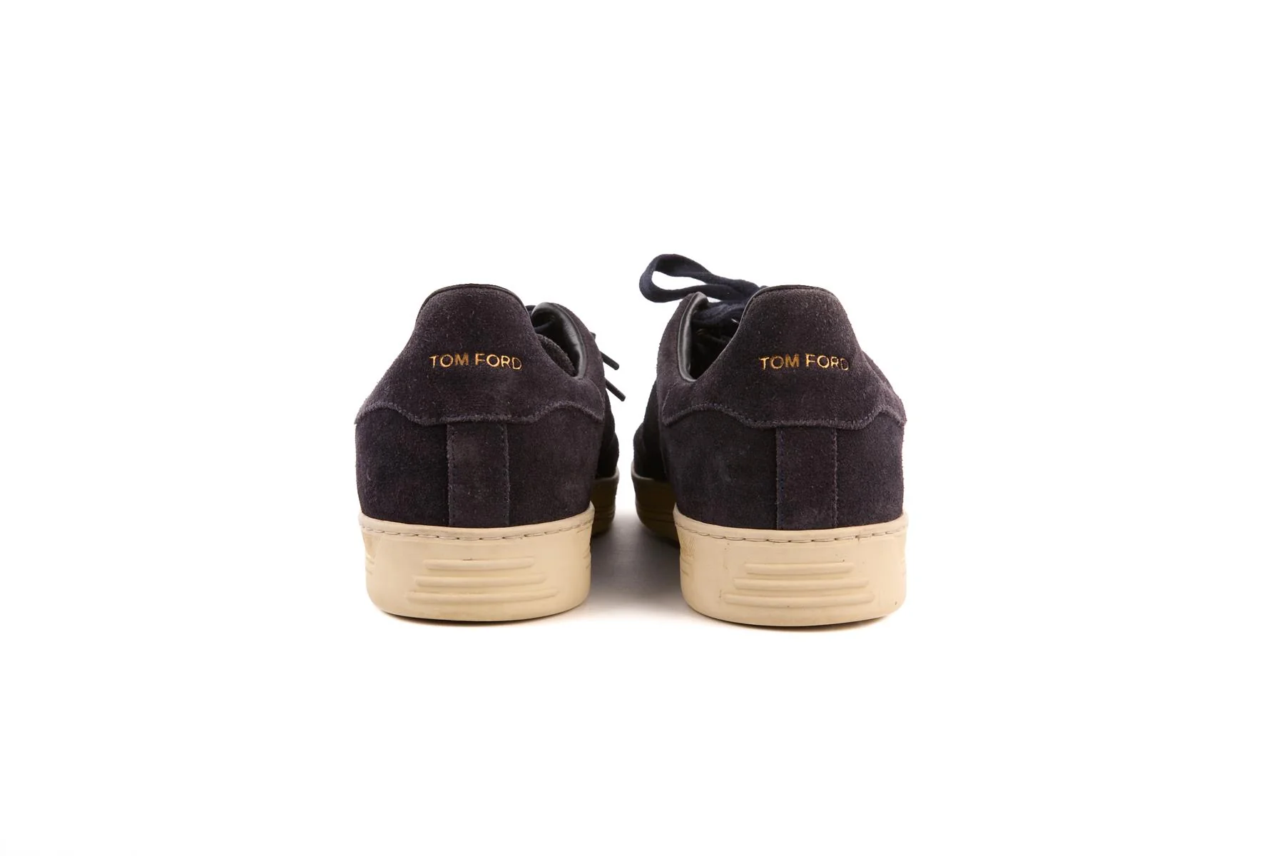 TOM FORD NAVY MEN'S SUEDE SNEAKERS UK 8.5 EU 42.5 US 9.5 - Image 5