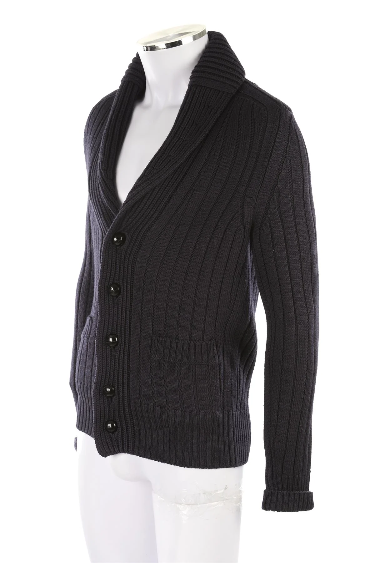 TOM FORD NAVY MEN'S WOOL CARDIGAN UK/US 36 FR 46 IT 46 - Image 3