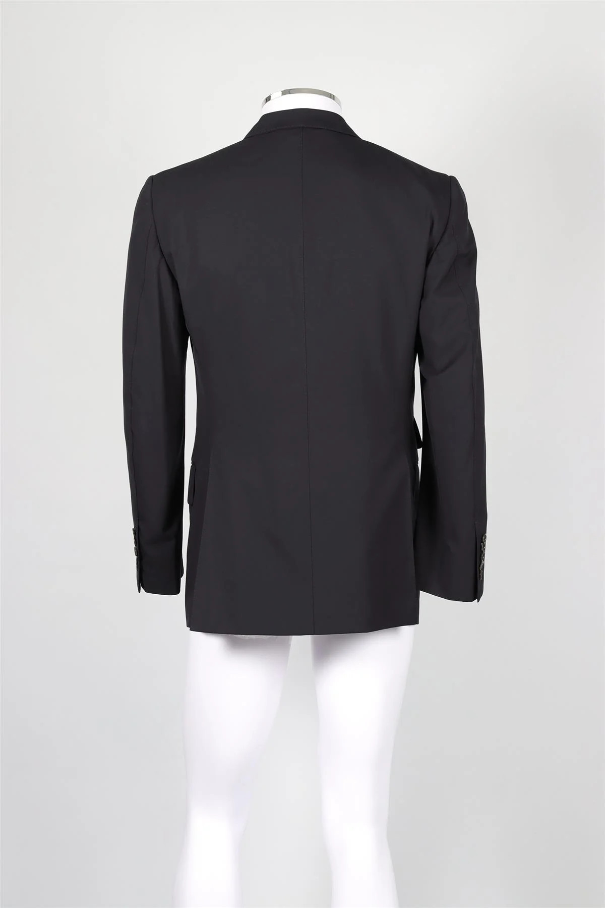 TOM FORD NAVY WOOL WAISTCOAT AND BLAZER IT 48 UK 38 - Image 4