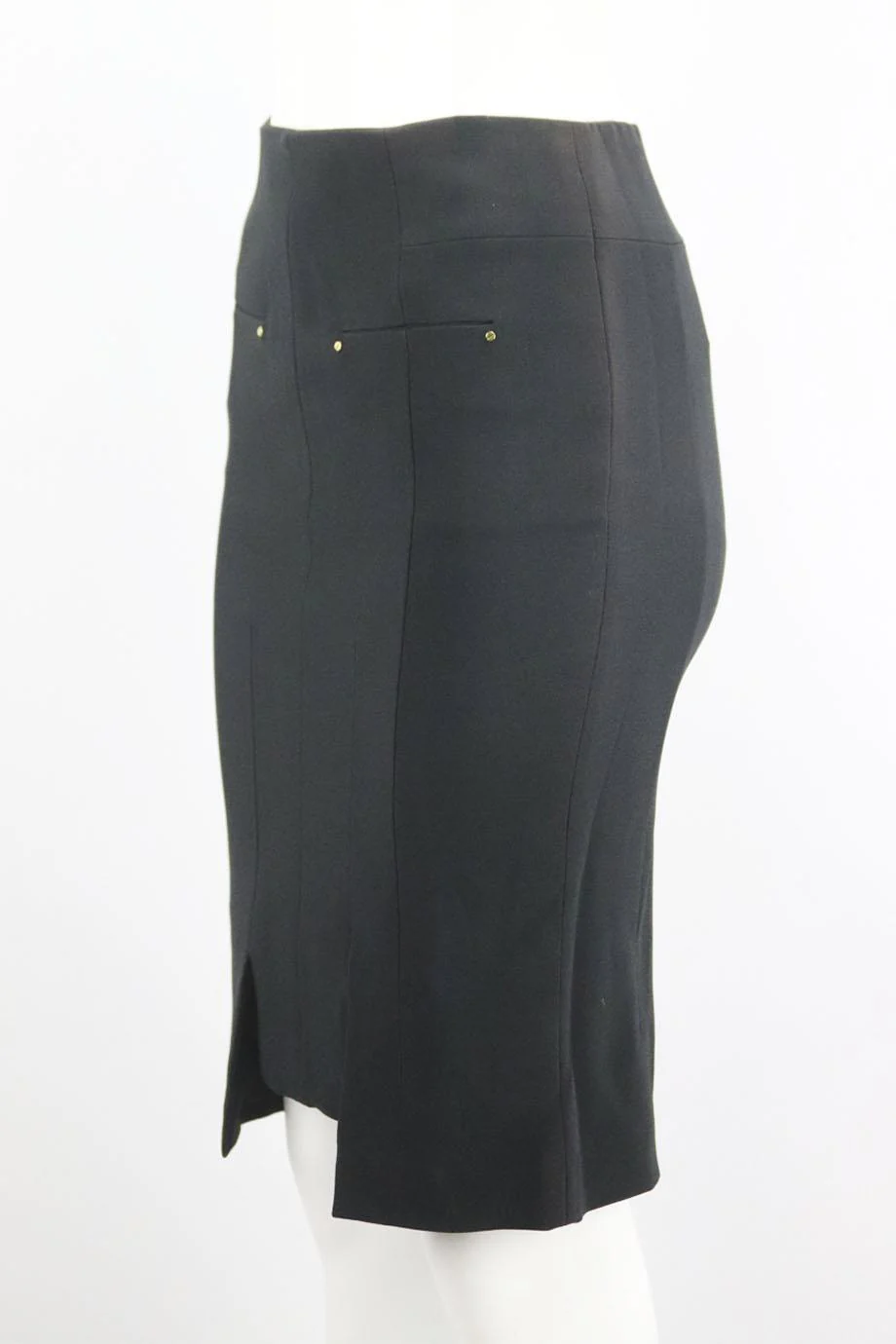 TOM FORD PANELED STRETCH CREPE SKIRT IT 38 UK 6 - Image 3