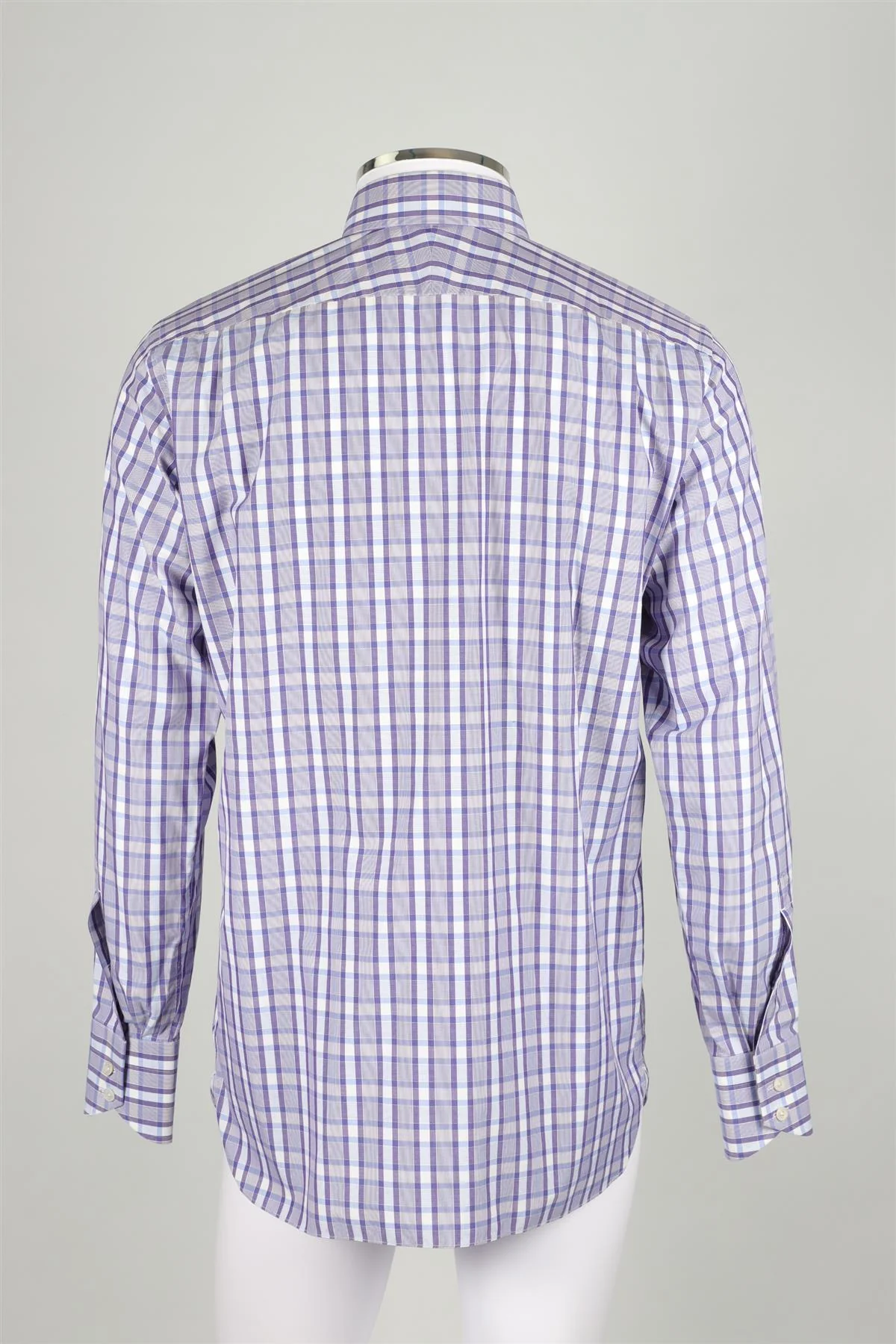 TOM FORD PURPLE MEN'S COTTON SHIRT EU 40 UK 40 - Image 4
