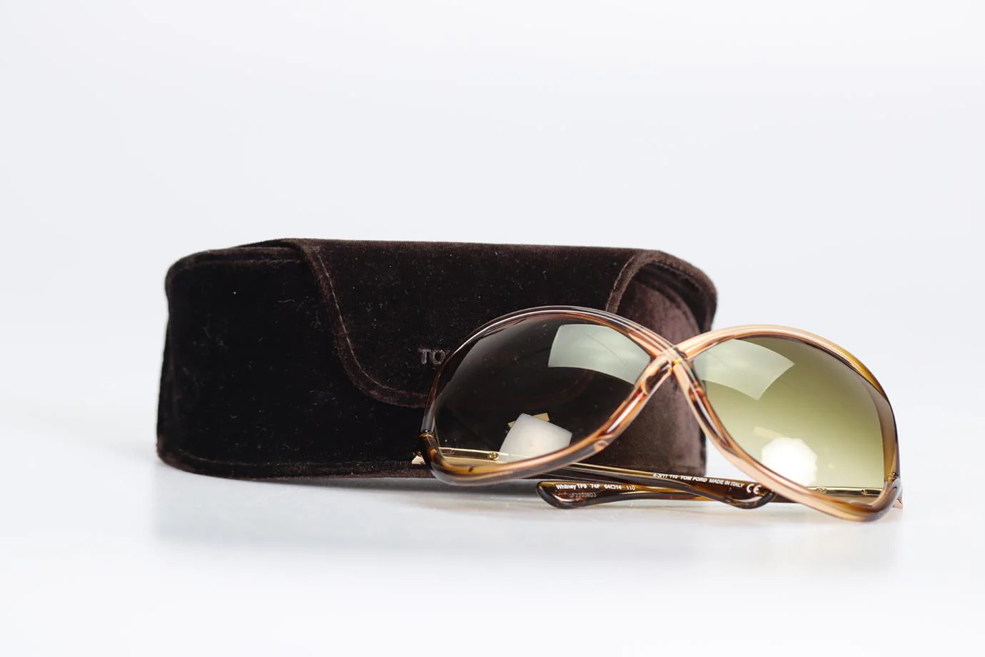 TOM FORD SQUARE FRAME ACETATE SUNGLASSES - Image 9