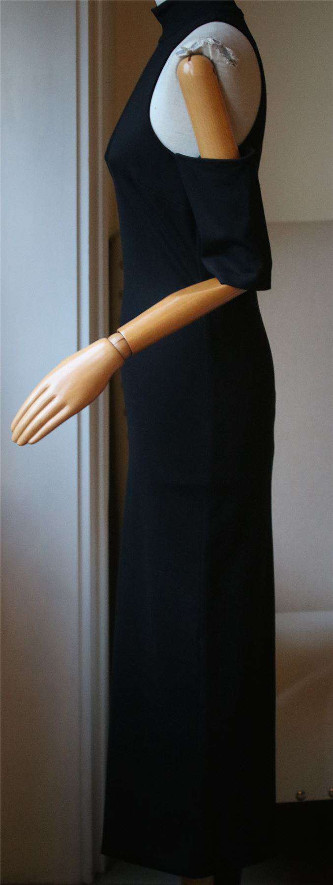 TORN BY RONNY KOBO ALI COLD SHOULDER MIDI DRESS UK 10 - Image 5