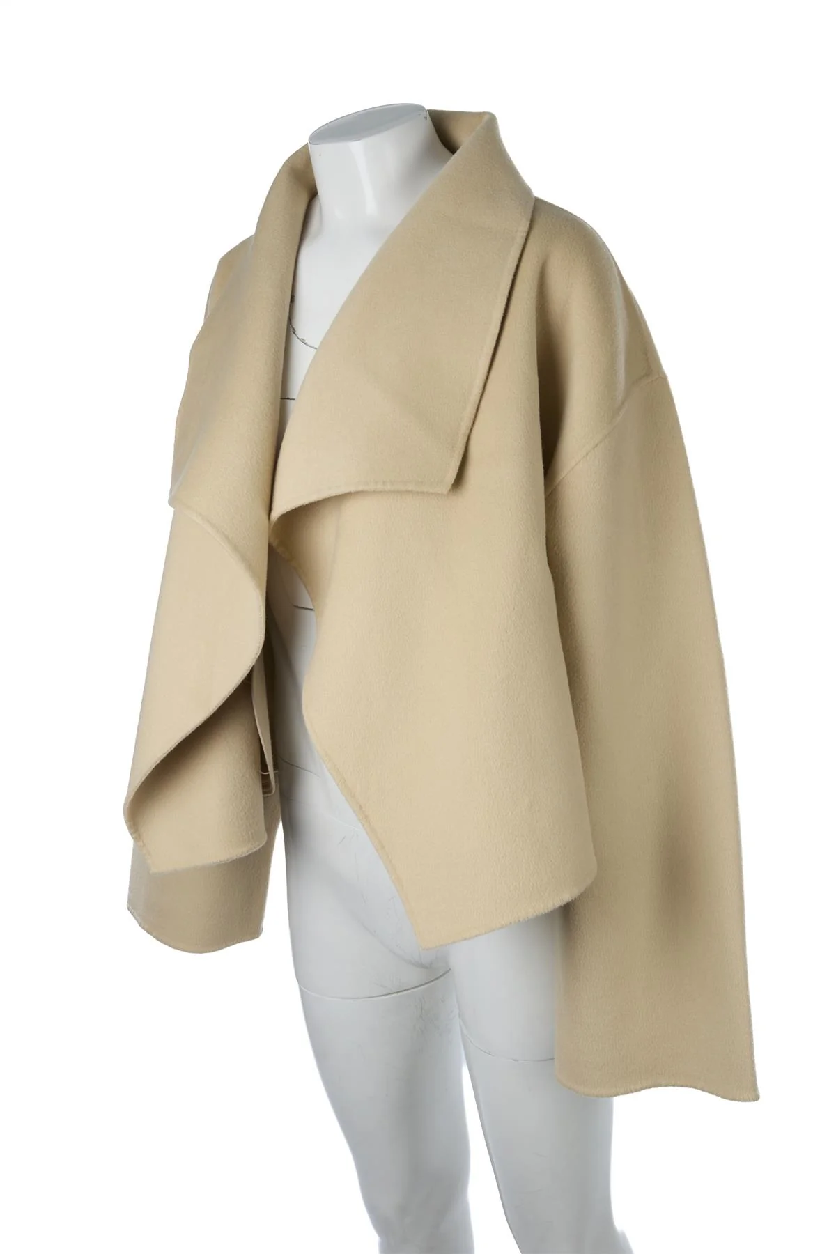 TOTEME BEIGE WOOL JACKET MEDIUM - Image 3