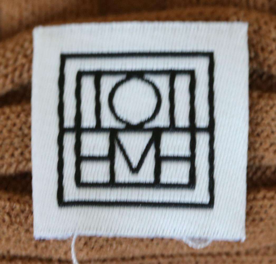 TOTEME MARISTELLA STRETCH KNIT MAXI DRESS LARGE - Image 5