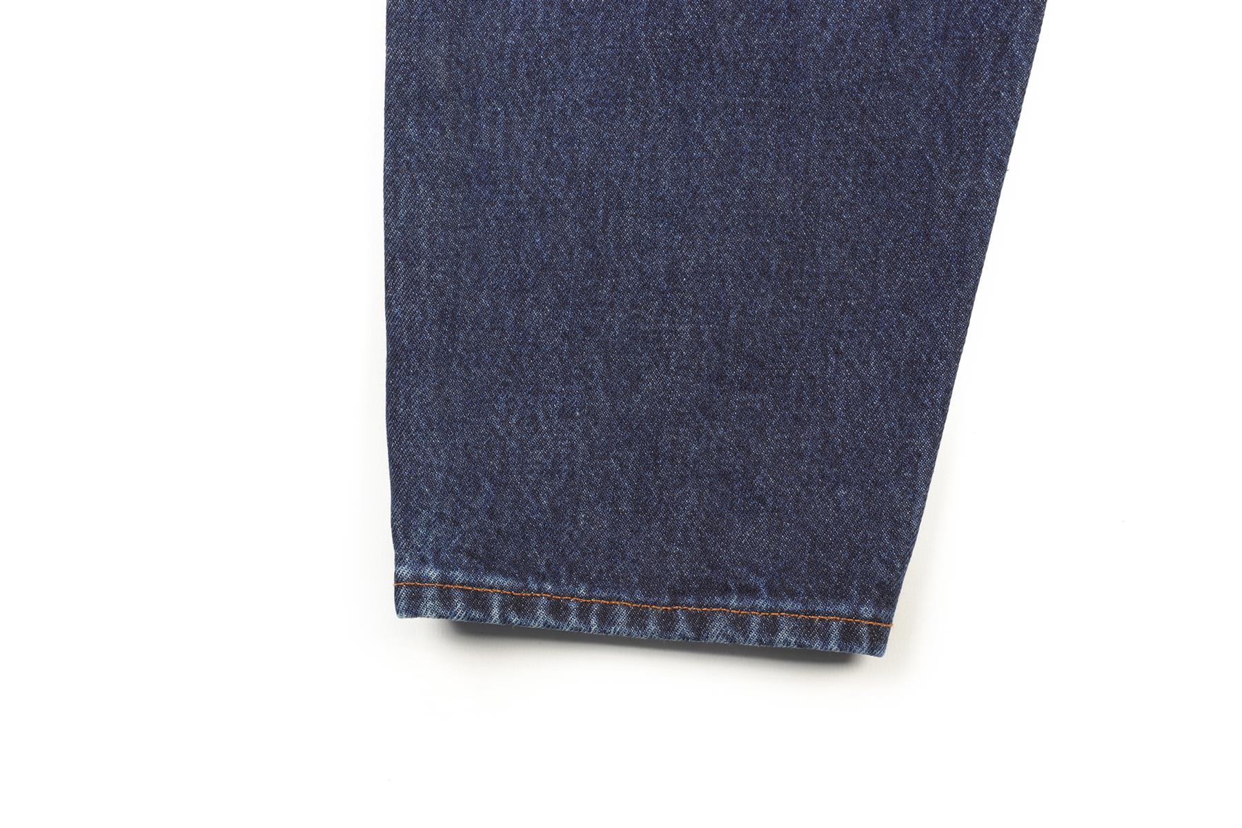 TOTEME NAVY HIGH RISE TAPERED JEANS W24 UK 6 - Image 5
