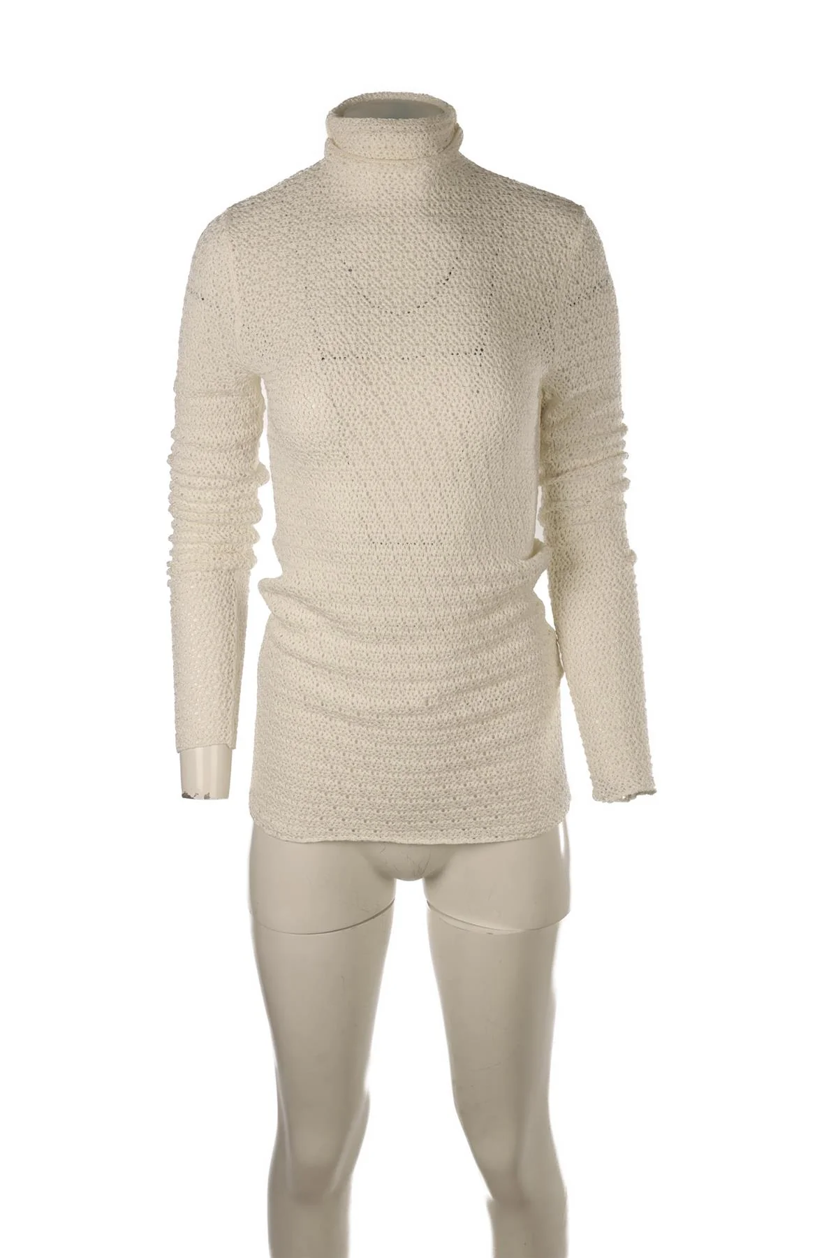 TOTEME WHITE CROCHET TOP SMALL - Image 2