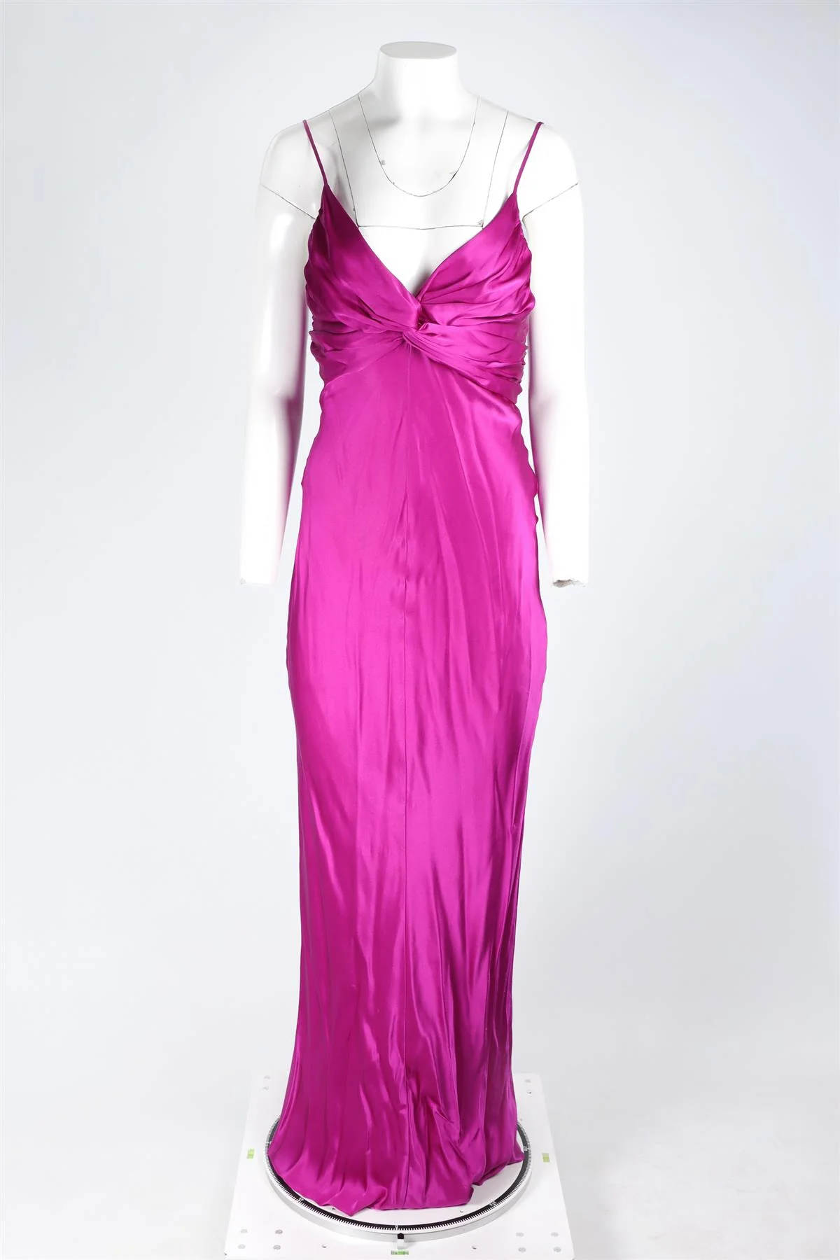 TOVE PURPLE SILK MAXI DRESS FR 38 UK 10 - Image 2