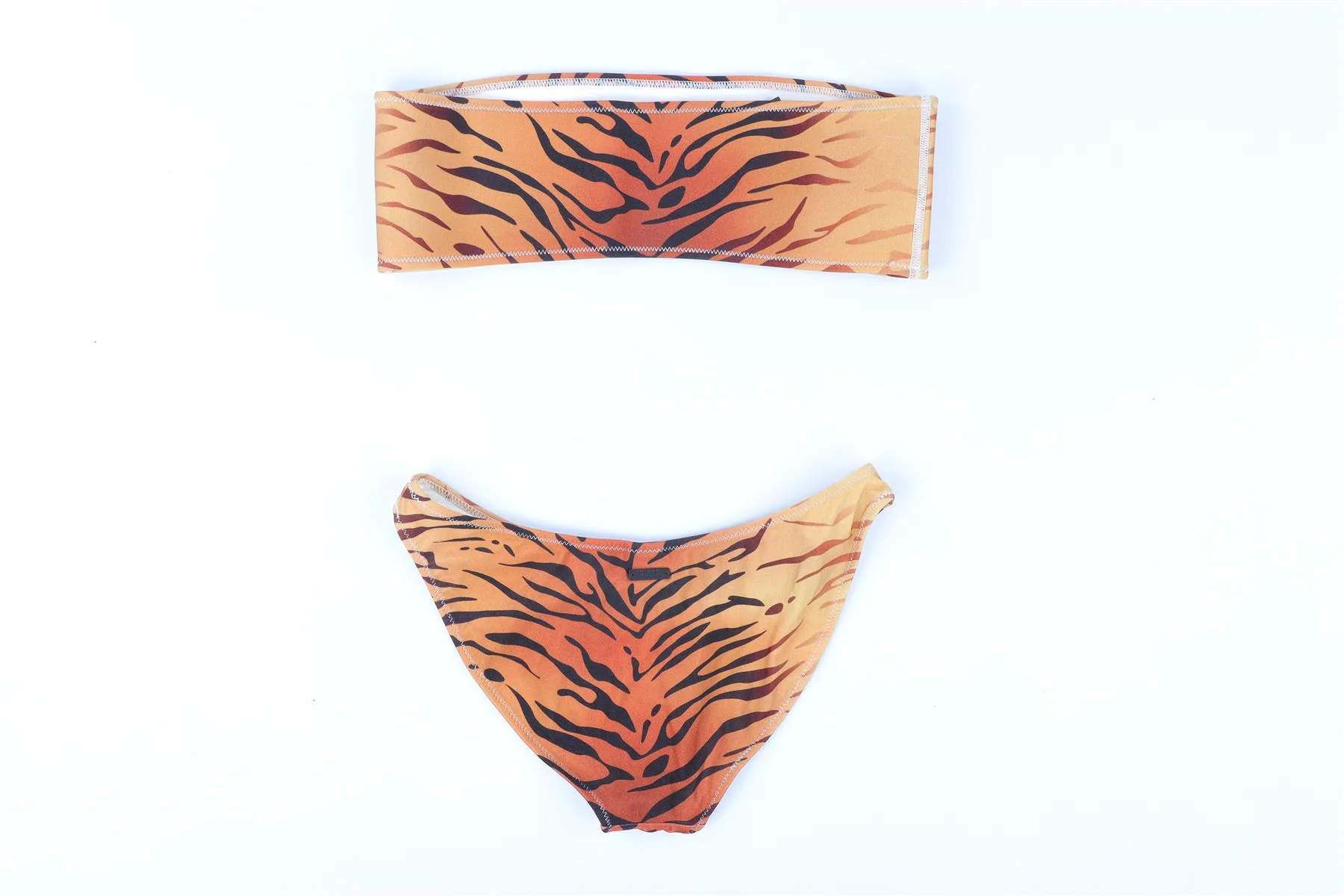 TRIANGLE BROWN BIKINI MEDIUM-LARGE - Image 4