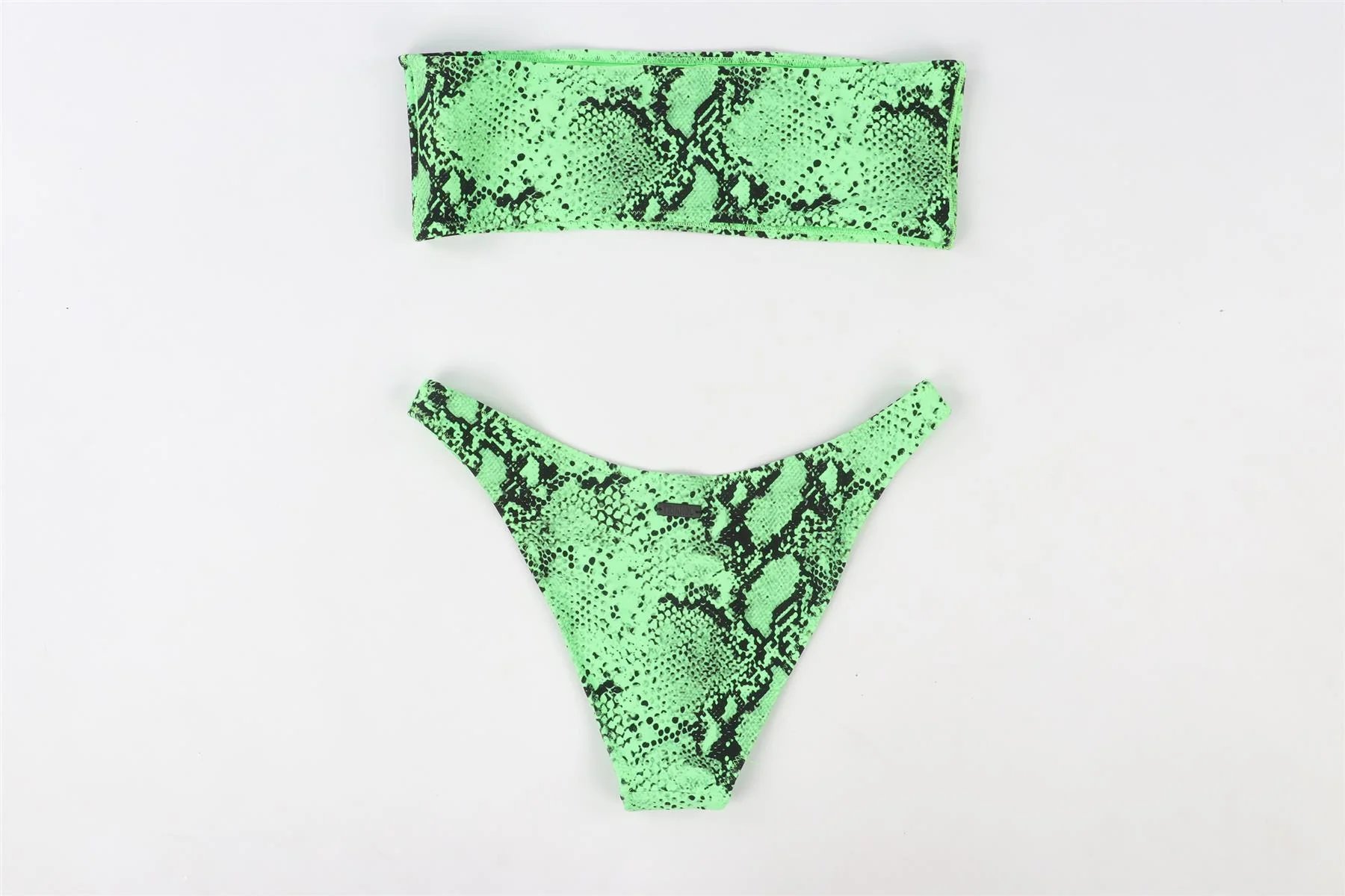 TRIANGLE GREEN BIKINI MEDIUM - Image 4