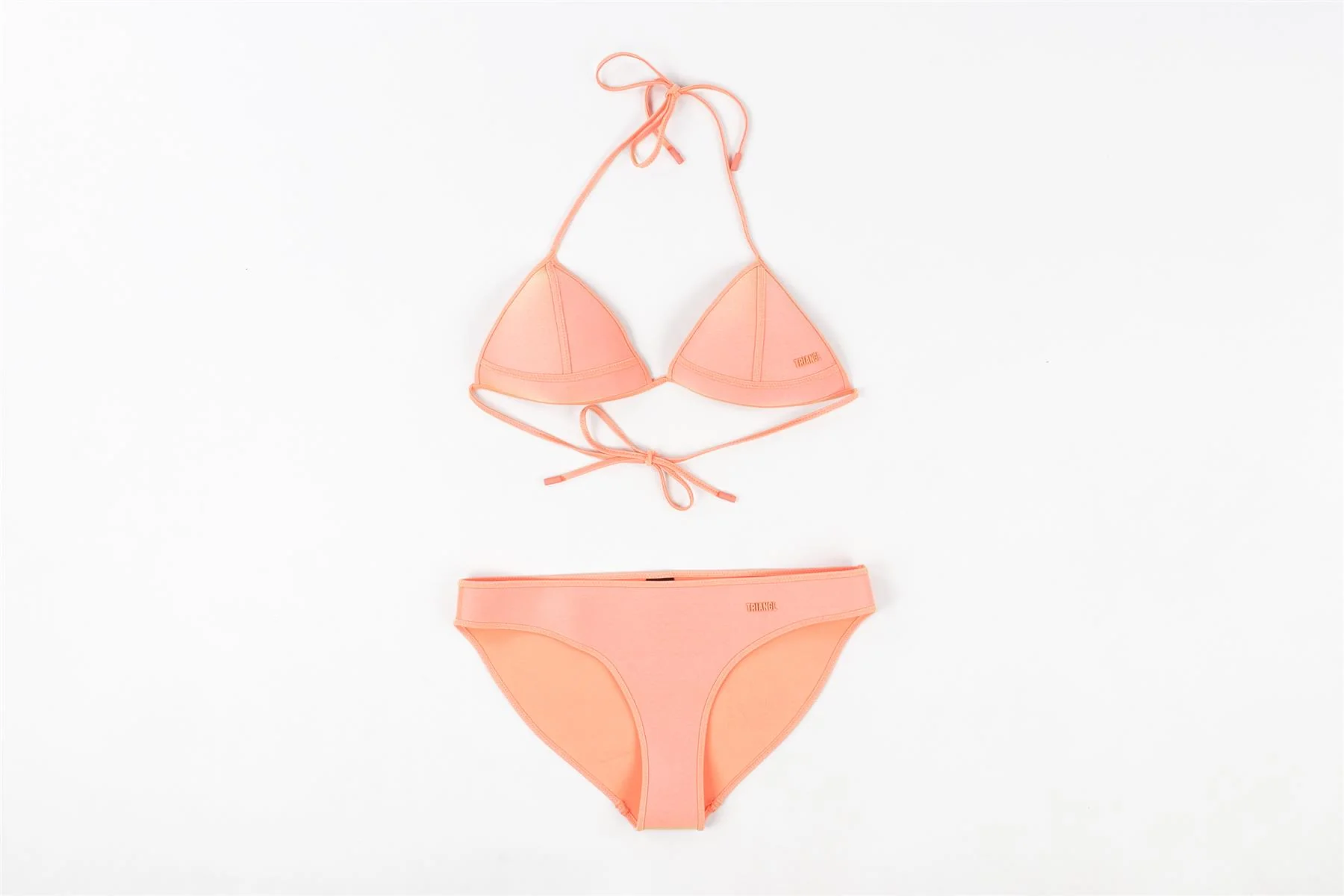 TRIANGLE ORANGE BIKINI MEDIUM - Image 2