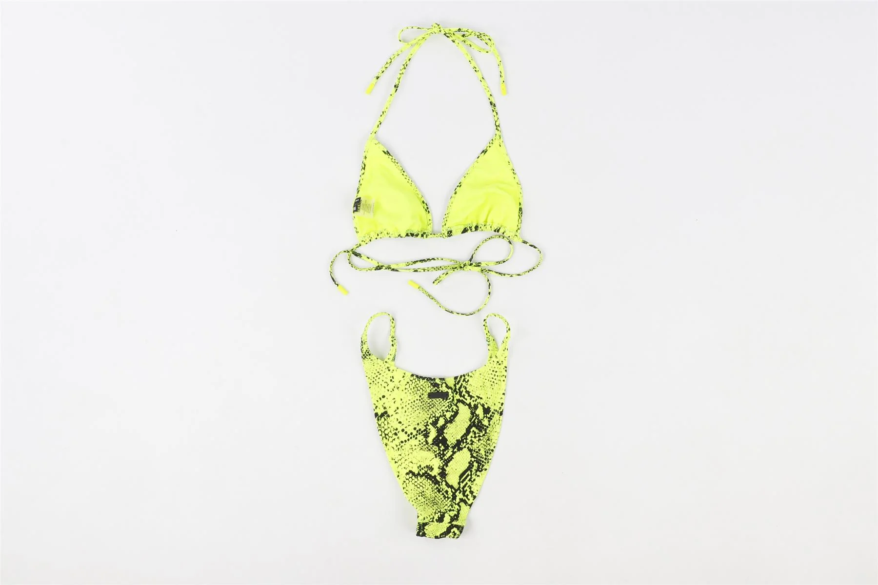 TRIANGLE YELLOW BIKINI MEDIUM-LARGE - Image 4
