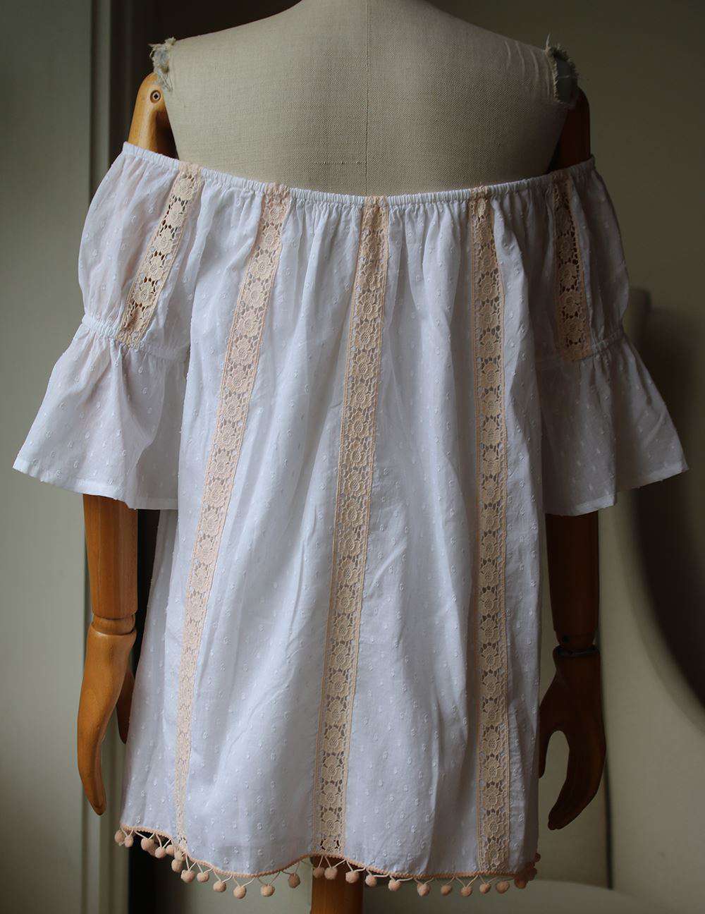 TULAROSA SARA OFF THE SHOULDER DRESS SMALL - Image 5