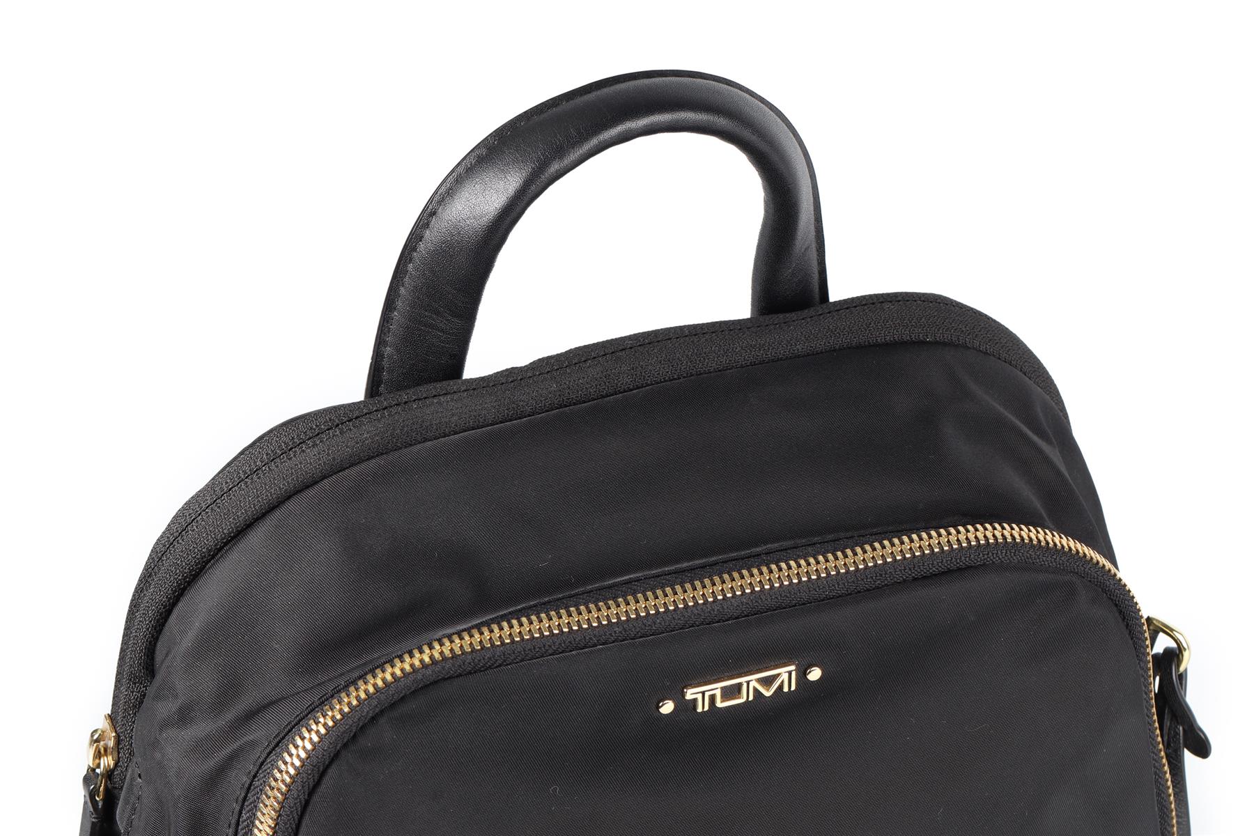 TUMI BLACK SHELL BACKPACK - Image 8