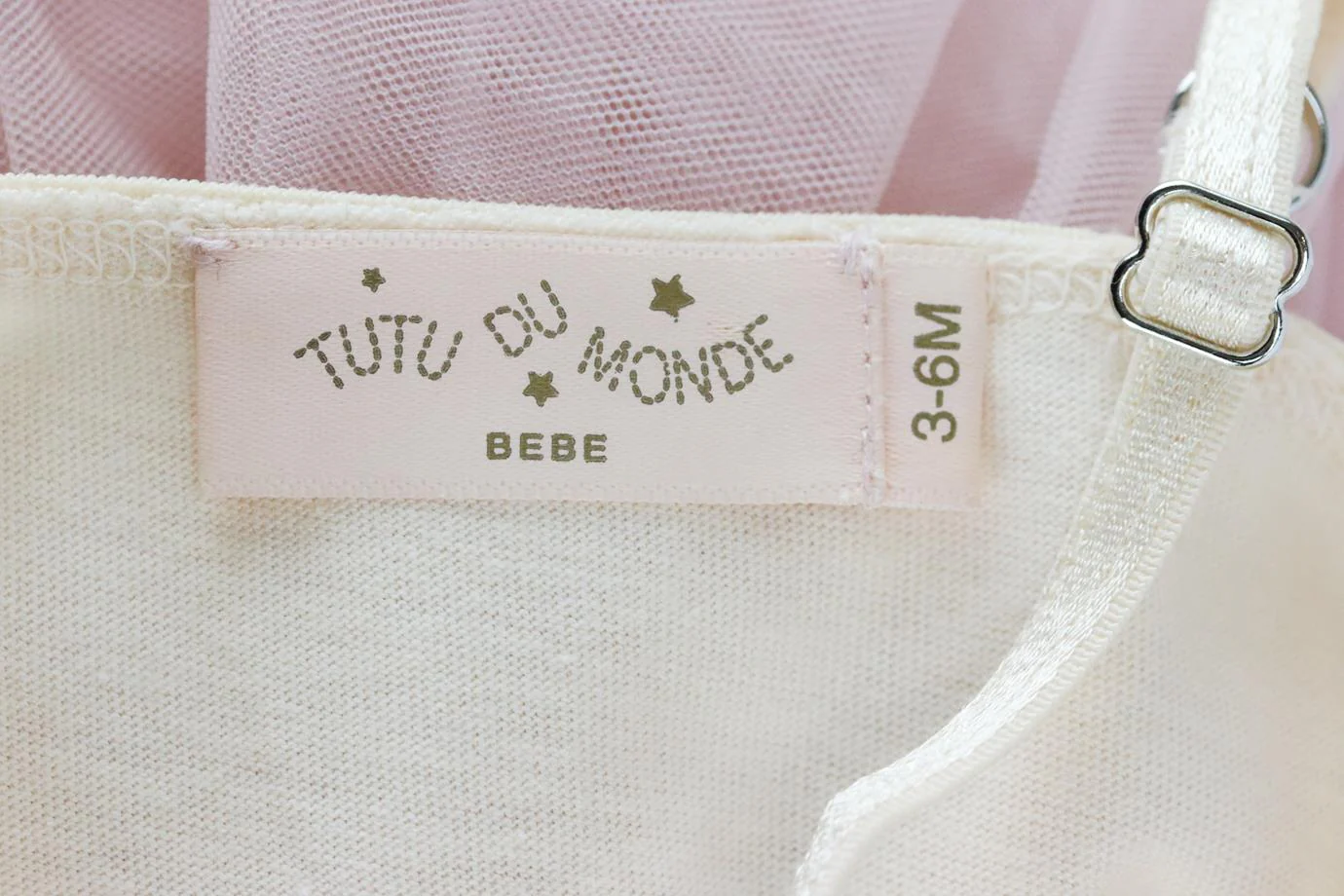 TUTU DU MONDE BABY GIRLS EMBELLISHED TULLE DRESS 3-6 MONTHS - Image 4
