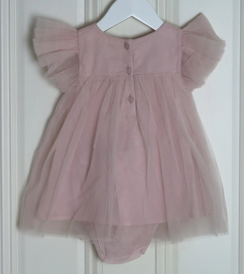 TUTU DU MONDE BABY GIRLS GARDENIA TULLE DRESS 6-12 MONTHS - Image 3