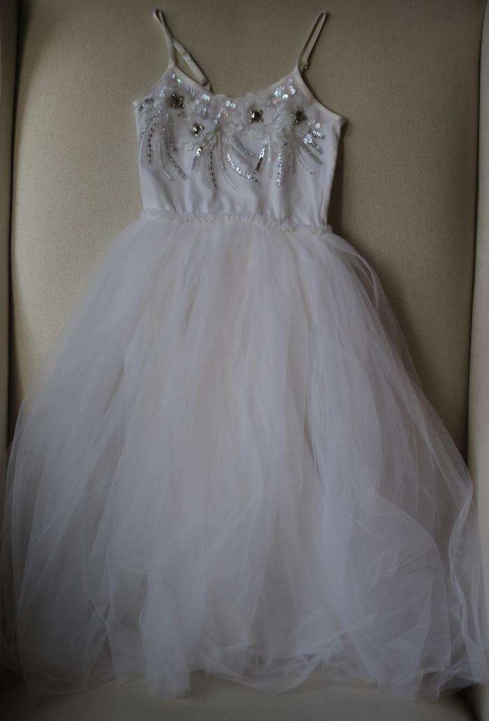 TUTU DU MONDE GIRLS IVORY GOLDEN CAGE TUTU DRESS 2-3 YEARS - Image 3
