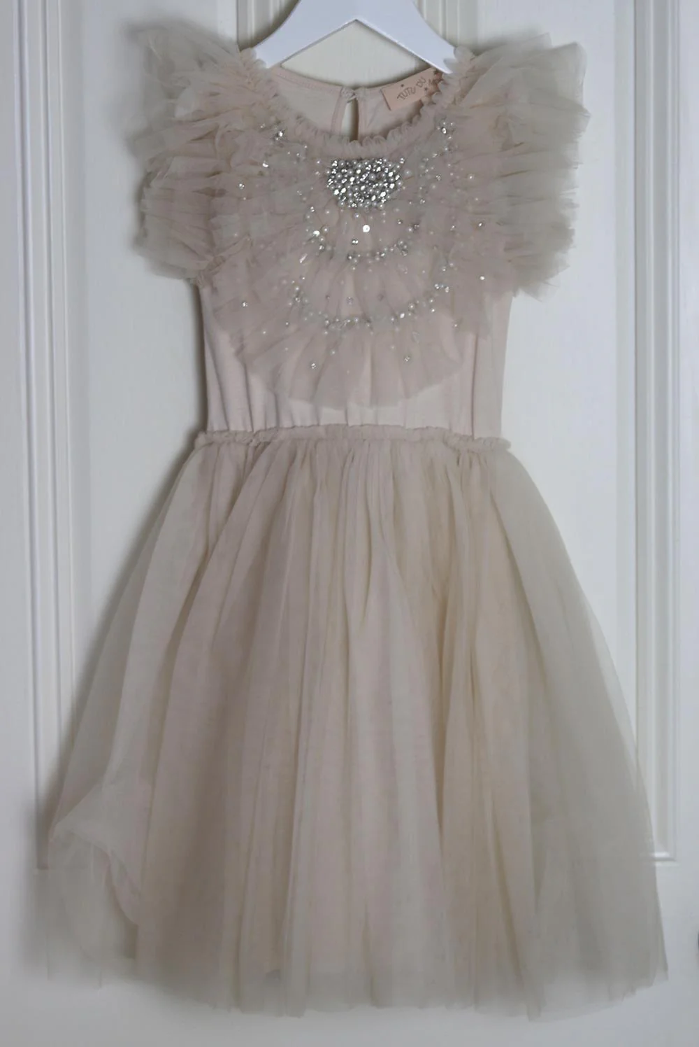 TUTU DU MONDE KIDS GIRLS FLOWERGIRL TULLE DRESS 6-7 YEARS - Image 2