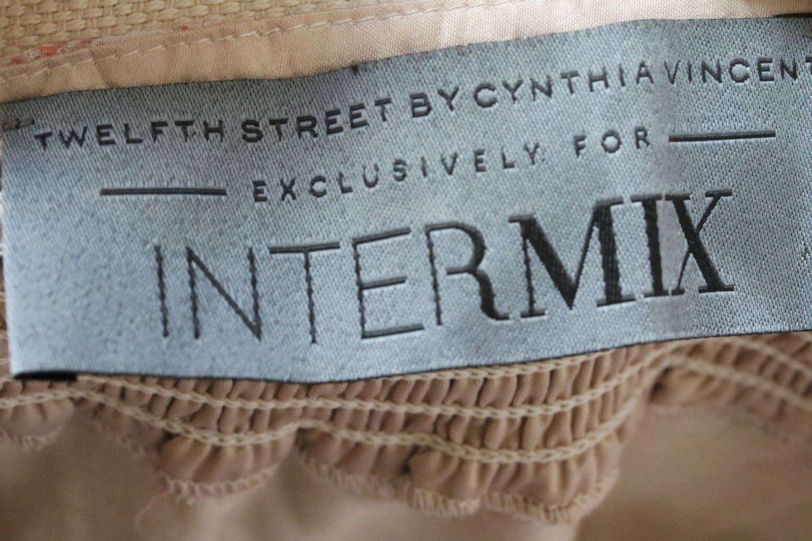 TWELFTH STREET BY CYNTHIA VINCENT LEATHER DETAIL PRINTED MAXI DRESS SMALL - Image 10