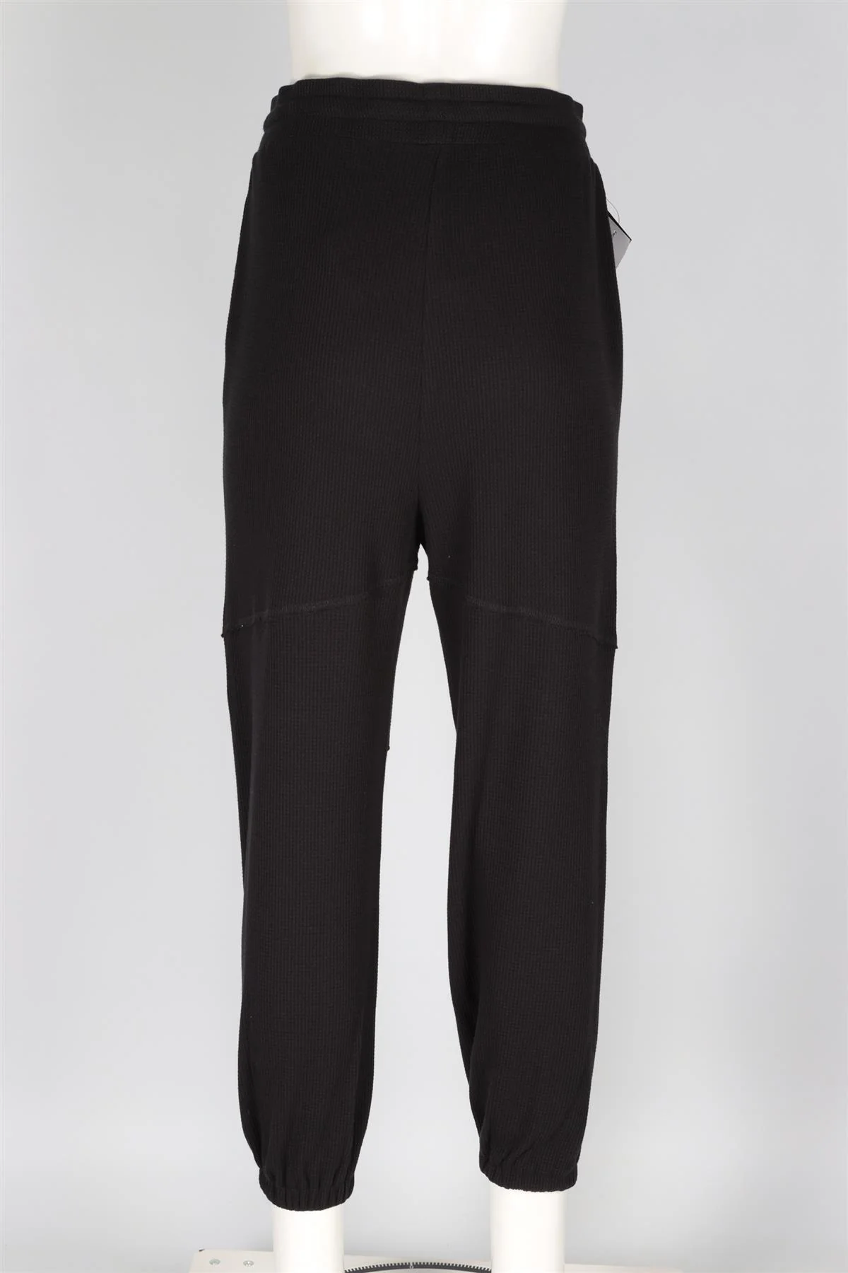 TWENTY MONTREAL BLACK COTTON TRACK PANTS MEDIUM - Image 4