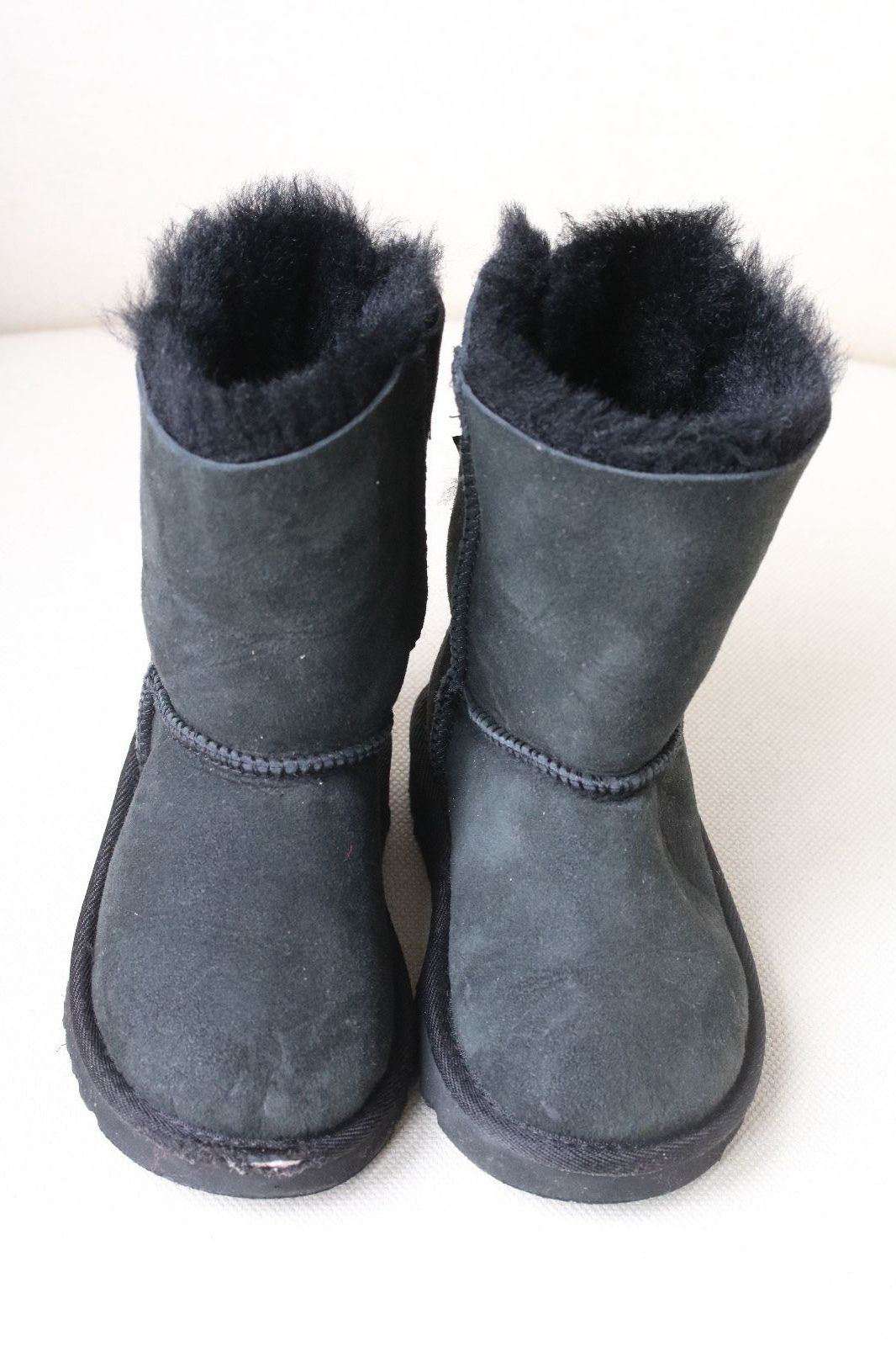 UGG AUSTRALIA BABY KIDS BAILEY BOW BOOTS EU 26 UK 8 - Image 2