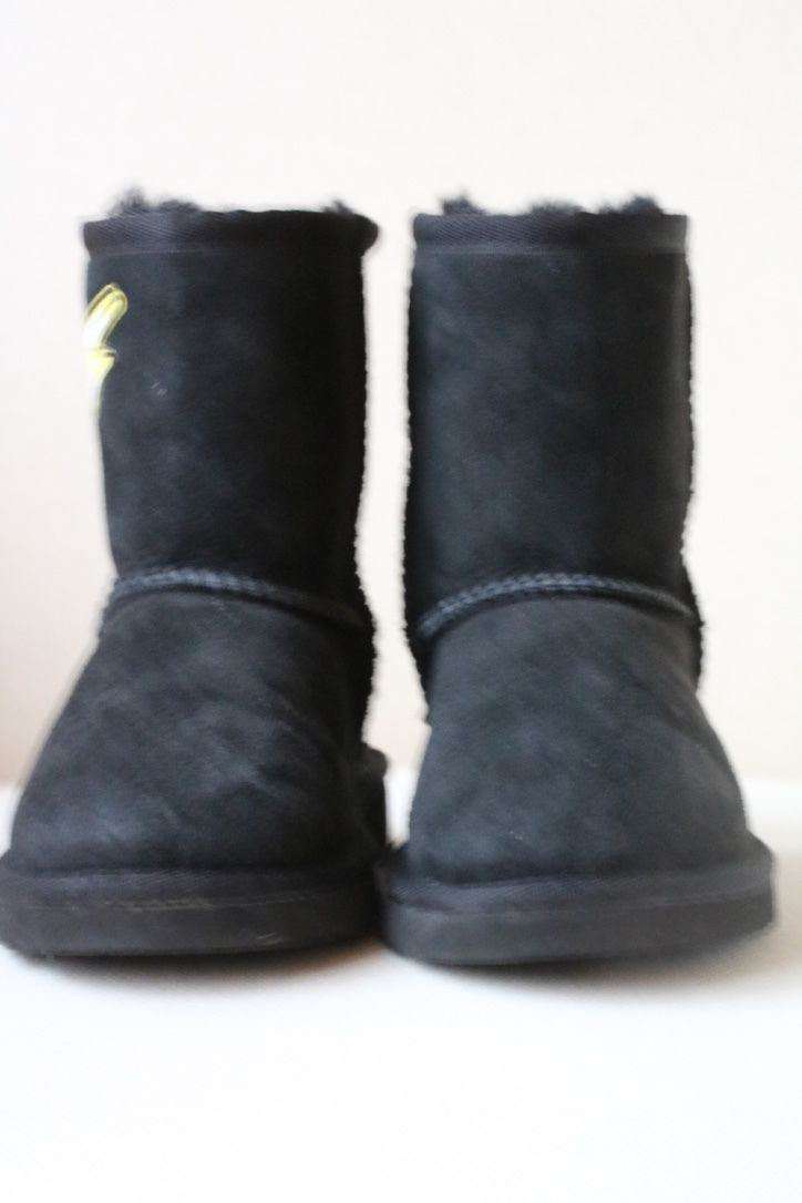 UGG AUSTRALIA BABY KIDS EMBROIDERED BOOTS EU 23.5 UK 6 - Image 3