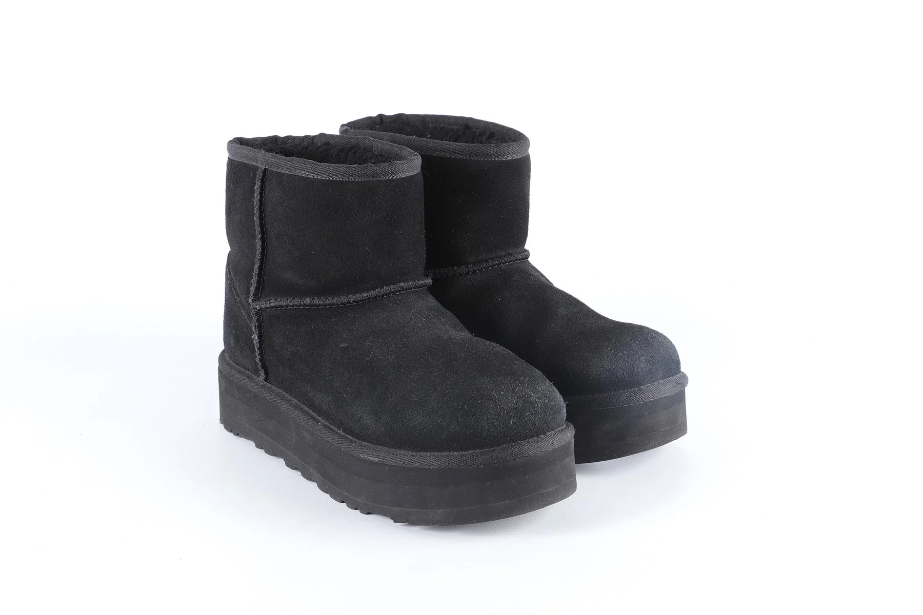 UGG AUSTRALIA BLACK KIDS GIRLS BOOTS EU 36 UK 3 US 4 - Image 2