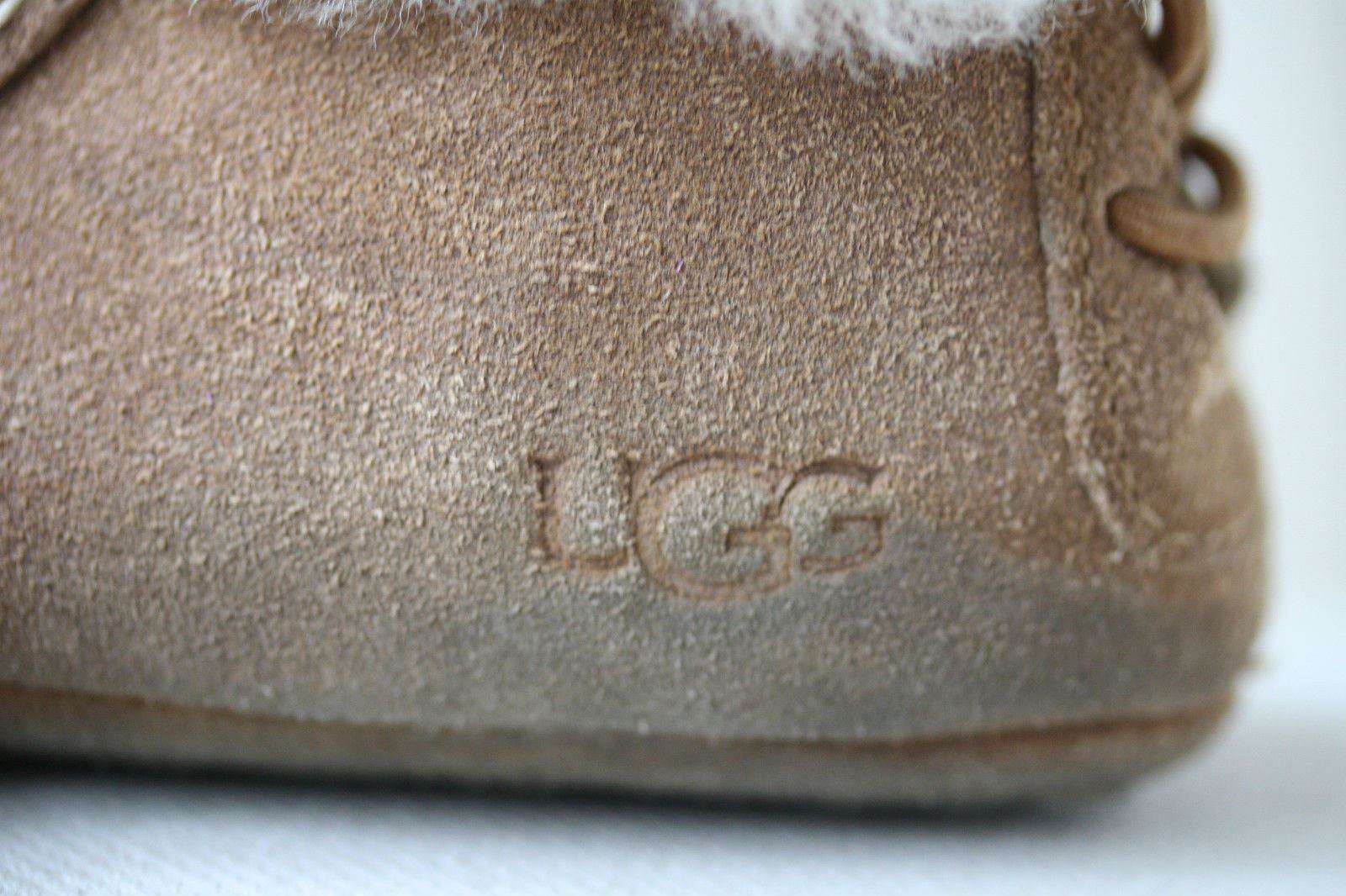 UGG AUSTRALIA CHESTNUT BROWN BOO BOOTS EU 18 UK 2 US 2/3 - Image 7