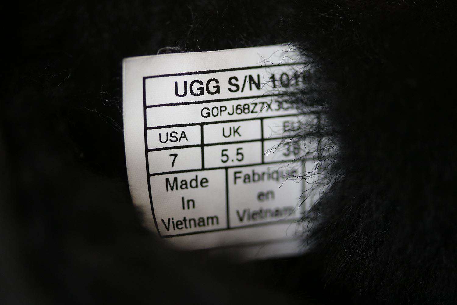 UGG AUSTRALIA FLUFF MOMMA SHEARLING SLIPPERS EU 38 UK 5.5 US 7 - Image 9