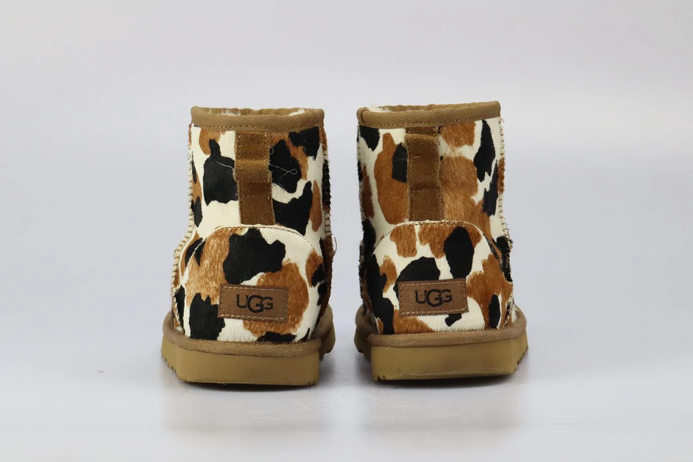 UGG AUSTRALIA SHEARLING LINED CALF HAIR ANKLE BOOTS EU 36 UK 3 US 4 - Image 4