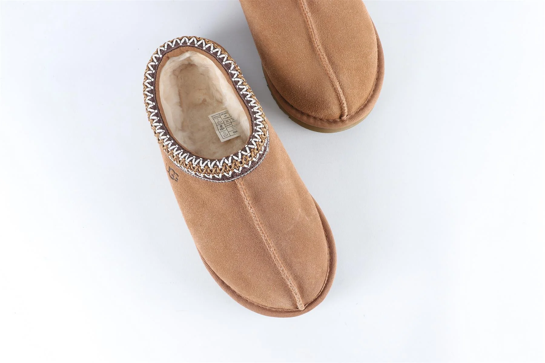 UGG AUSTRALIA TAN KIDS GIRLS SLIPPERS EU 36 UK 3 US 5 - Image 4