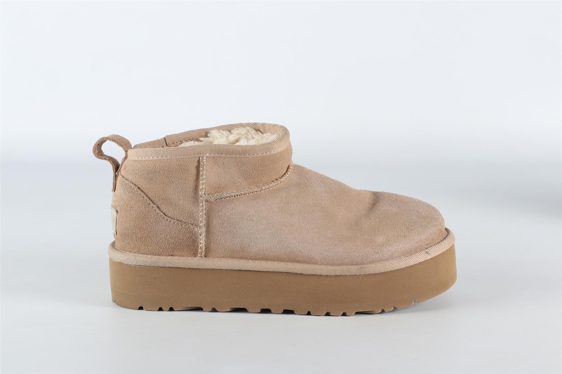 UGG BEIGE ANKLE BOOTS EU 36 UK 3 US 4 - Image 2