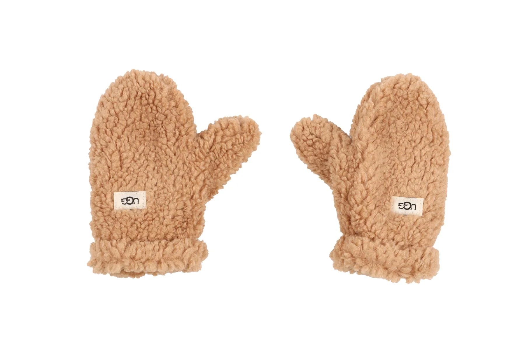 UGG BEIGE KIDS GIRLS GLOVES - Image 2