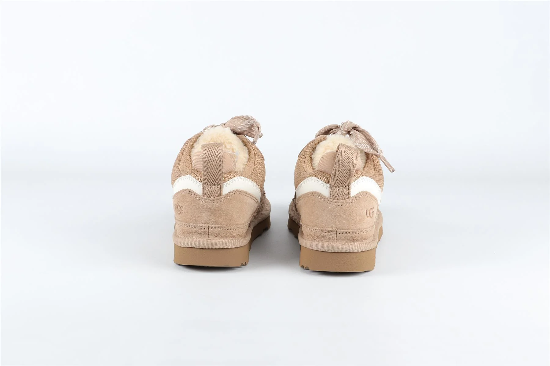 UGG BEIGE KIDS GIRLS SNEAKERS UK 2 EU 35 US 3 - Image 5