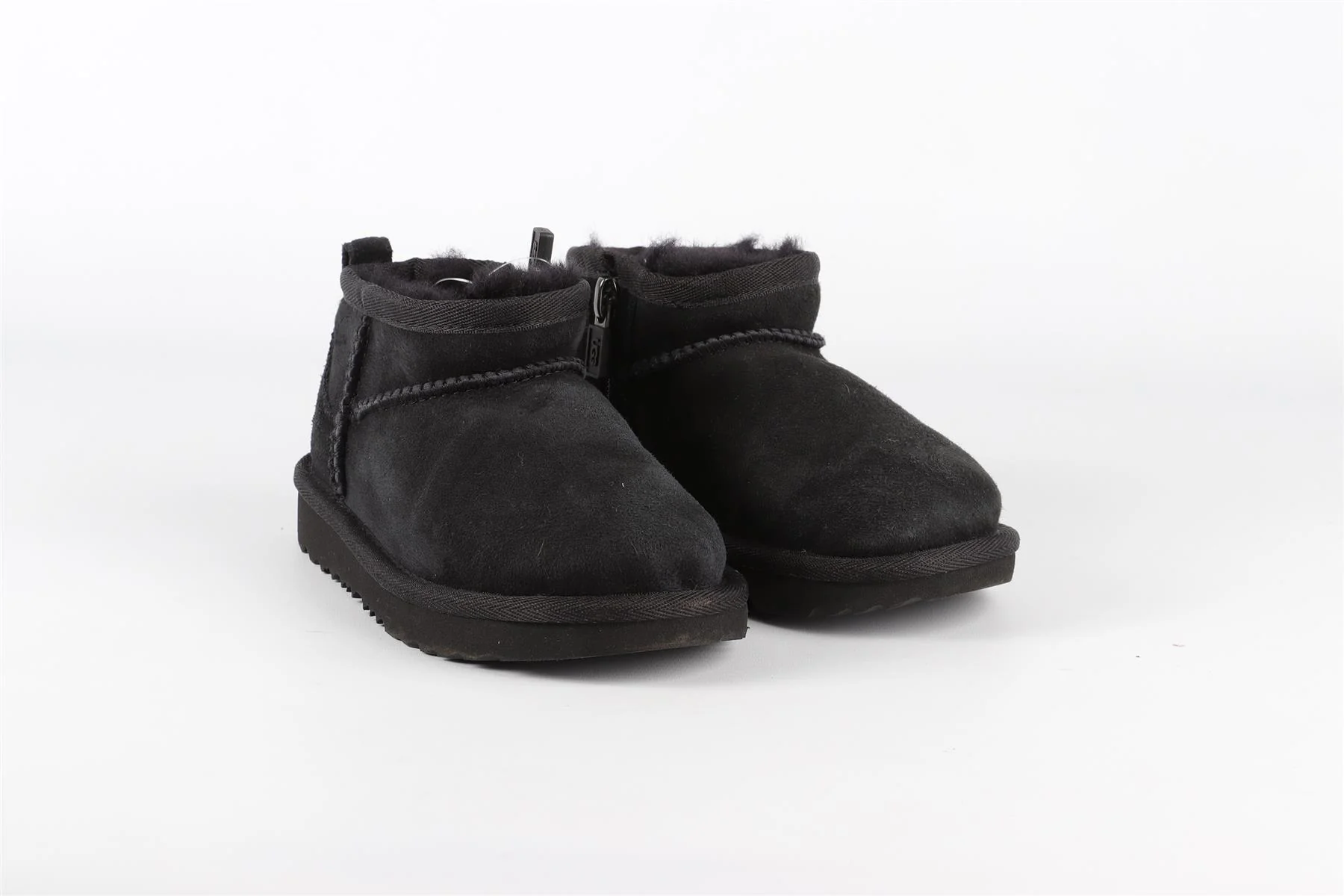 UGG BLACK GIRLS BOOTS UK 9 EU 27.5 US 10 - Image 2