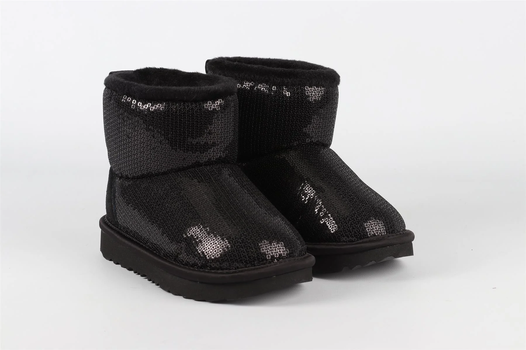 UGG BLACK GIRLS BOOTS UK 9 EU 27.5 US 10 - Image 2