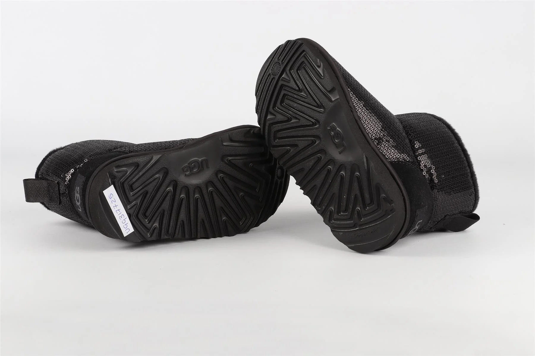 UGG BLACK GIRLS BOOTS UK 9 EU 27.5 US 10 - Image 6