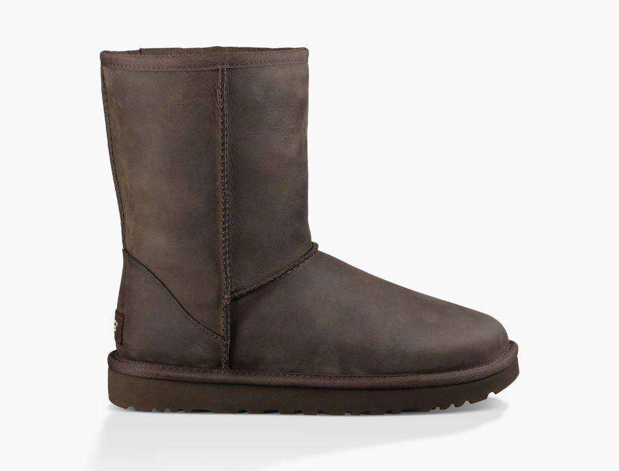 UGG CLASSIC SHORT LEATHER BOOTS EU 38 UK 5.5 US 7