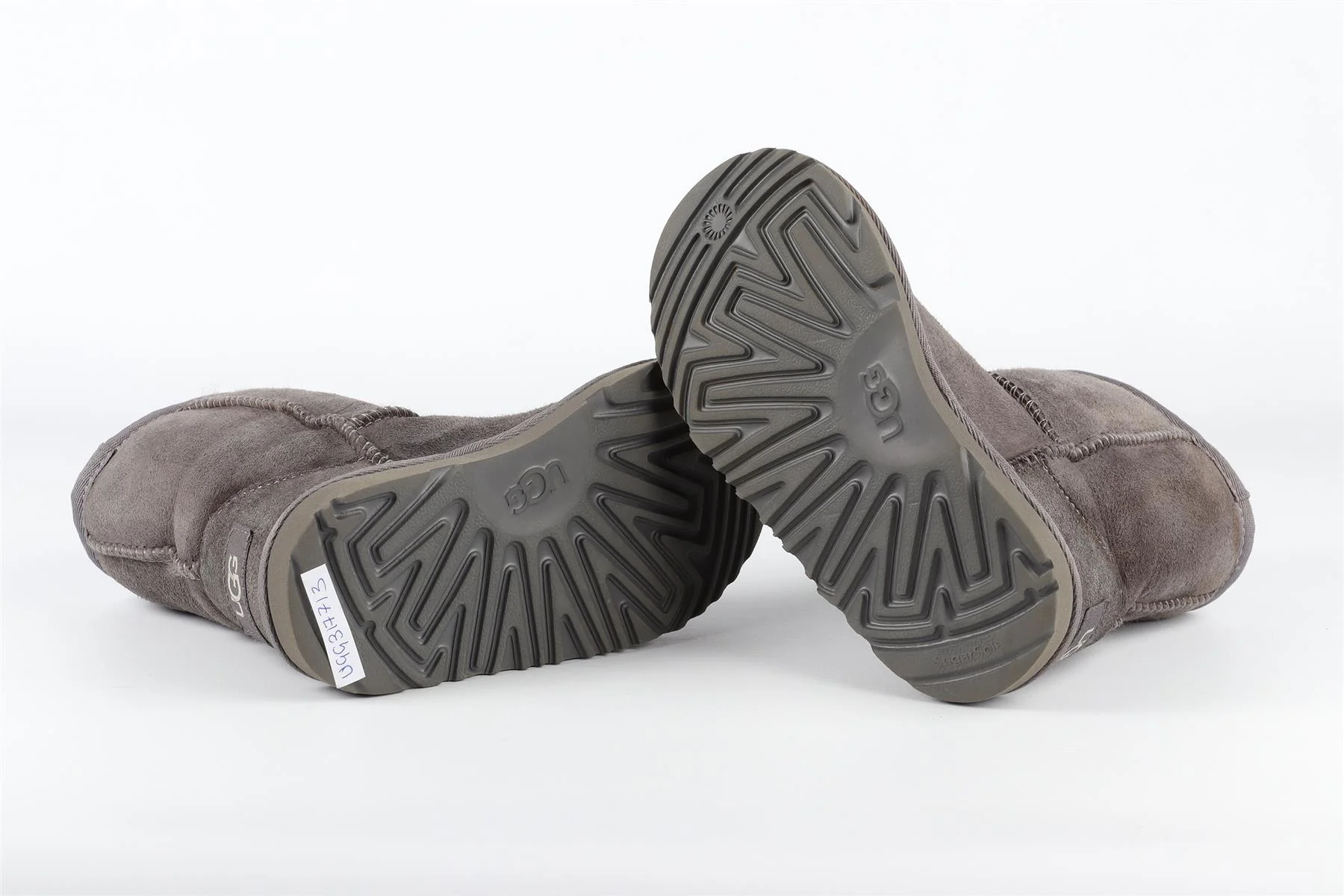 UGG GREY GIRLS BOOTS UK 10 EU 28.5 US 11 - Image 6
