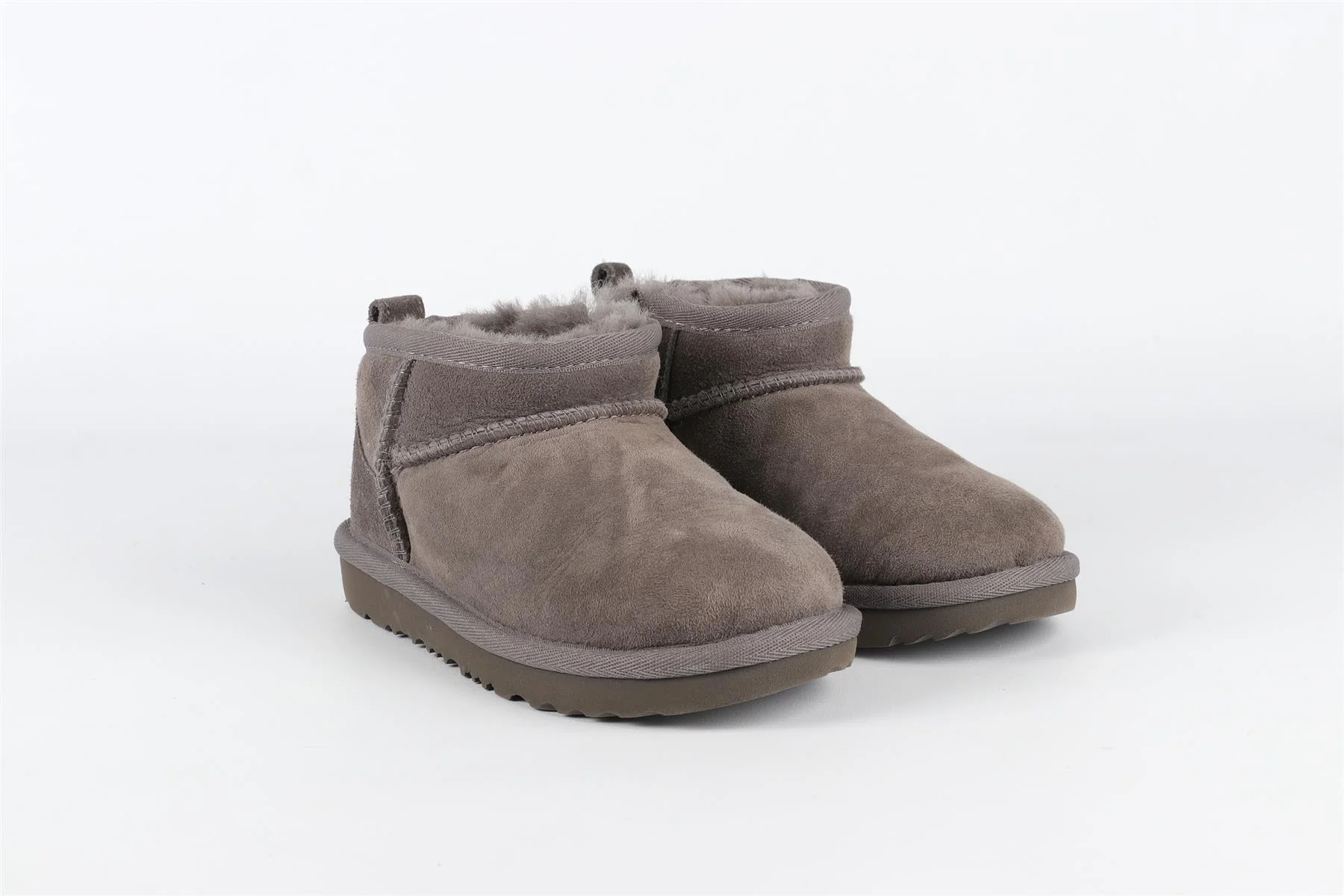 UGG GREY GIRLS BOOTS UK 9 EU 27.5 US 10 - Image 2