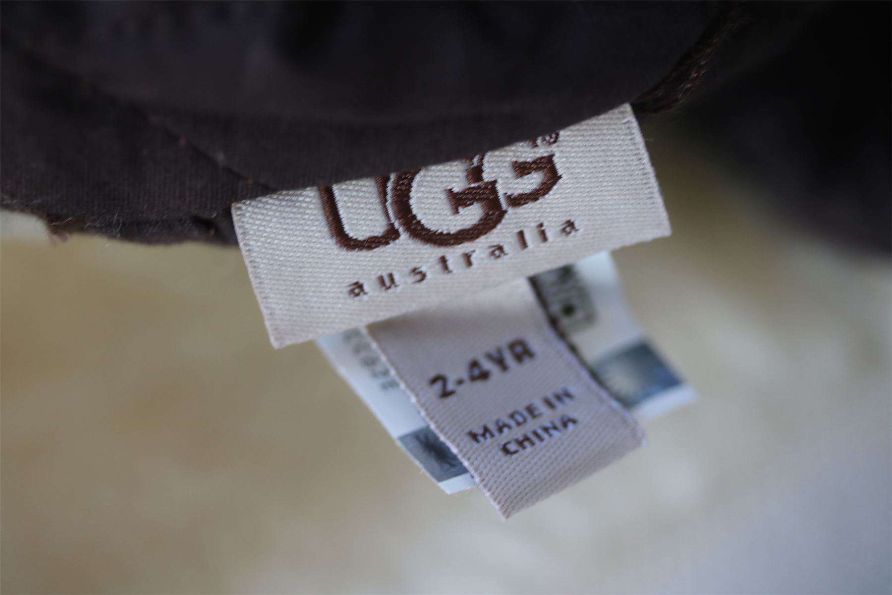 UGG KIDS BAILEY CHESNUT BROWN AVIATOR HAT 2-4 YEARS - Image 4