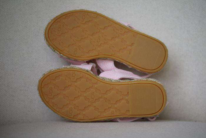 UGG KIDS PINK ALLAIREY SPARKLES SANDALS EU 26 UK 8 - Image 4