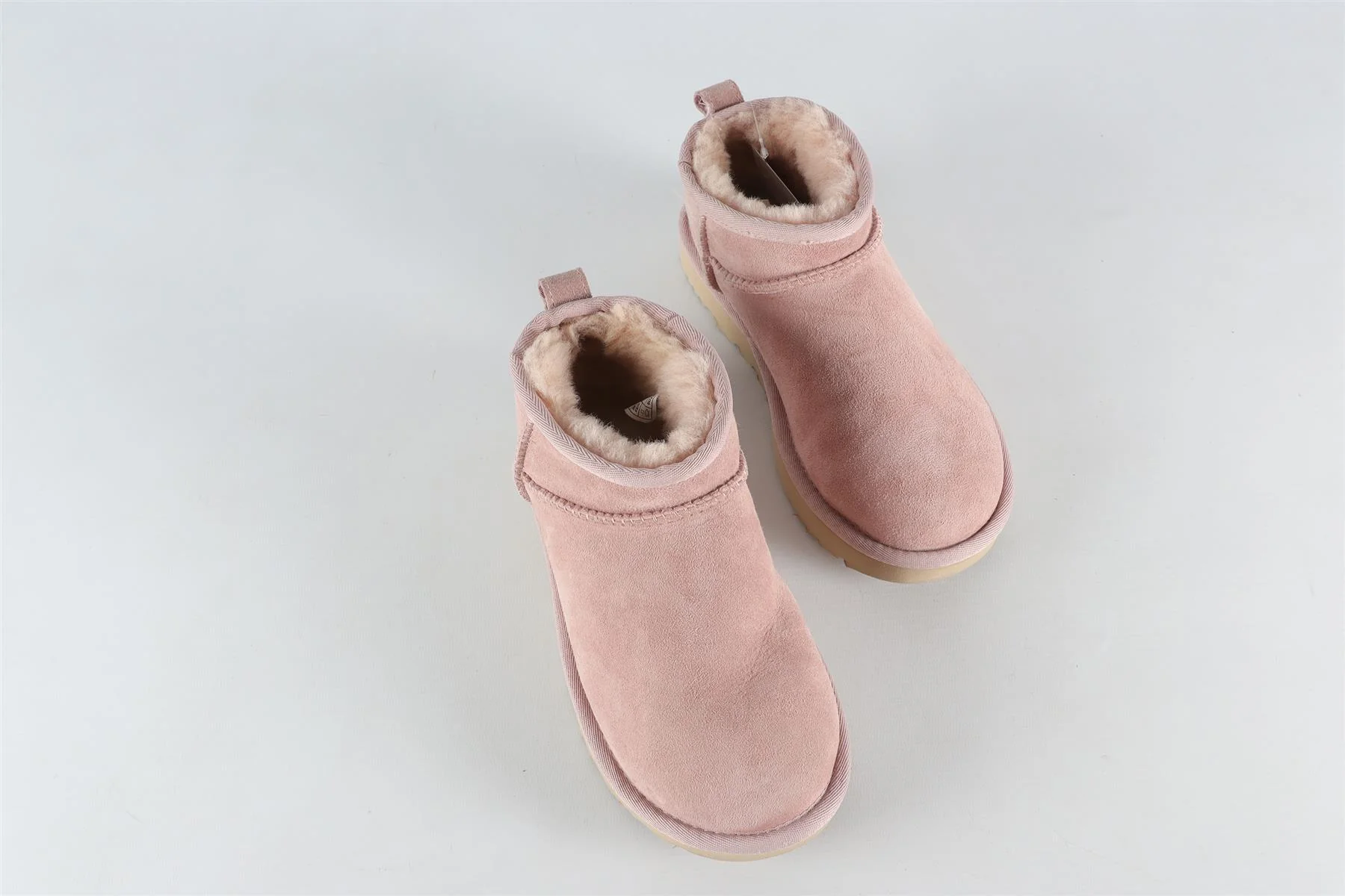 UGG PINK SUEDE ANKLE BOOTS EU 36 UK 5 US 5 - Image 4