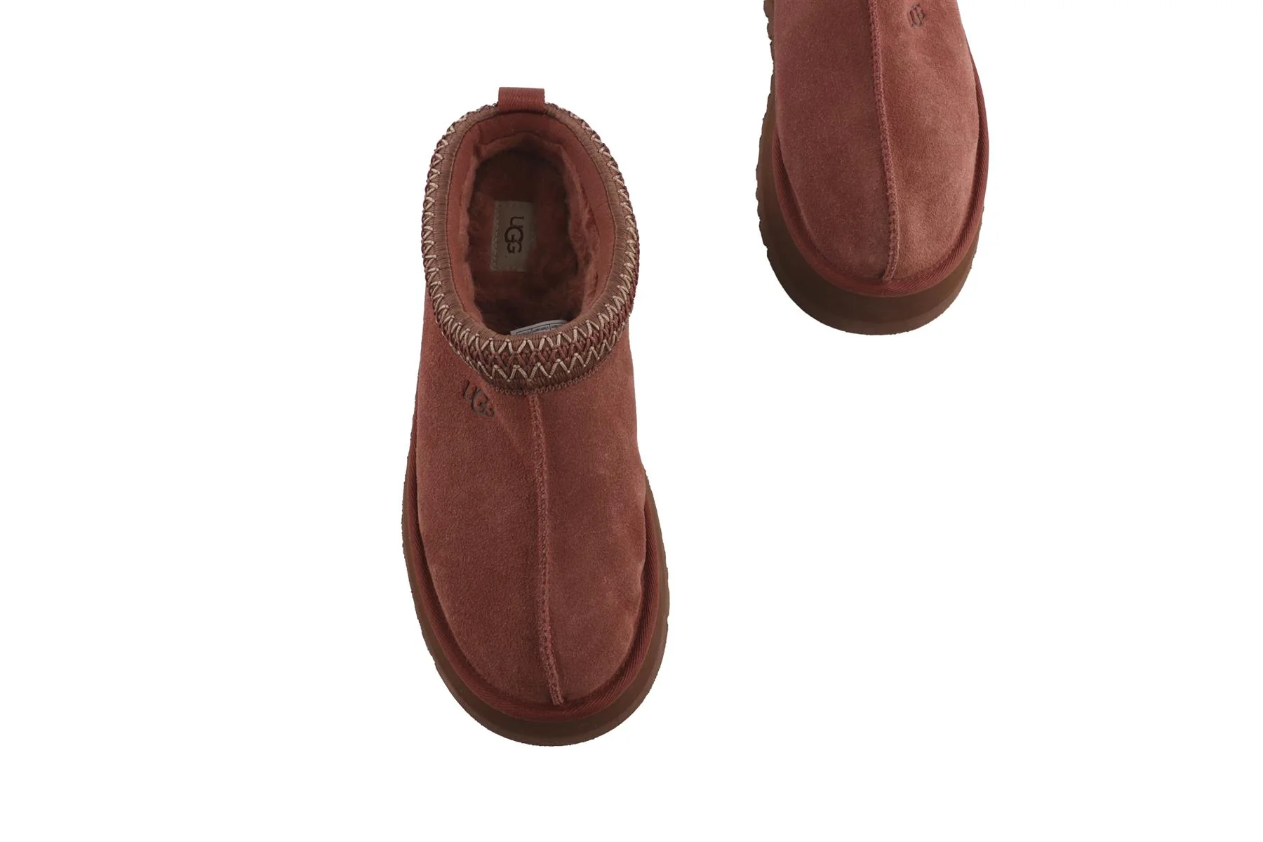 UGG RED SUEDE SLIPPERS EU 39 UK 6 US 8 - Image 4